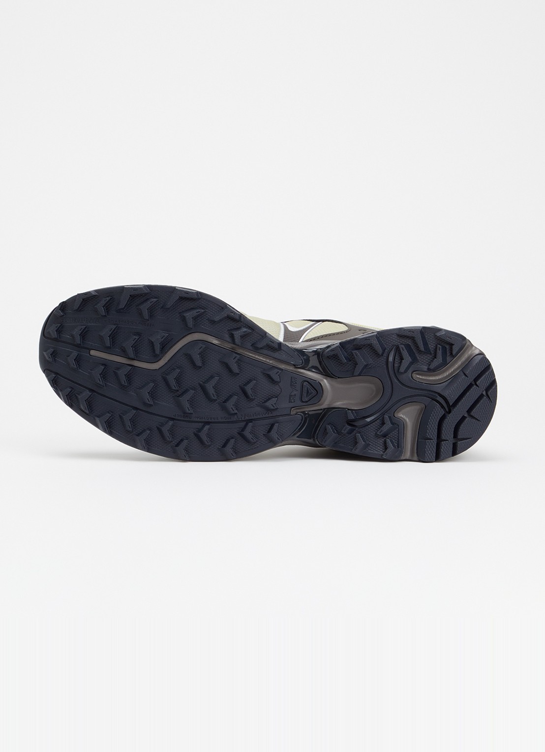 Salomon XT-6 Whisper sneaker met mesh details en logo - detail 3 taupe