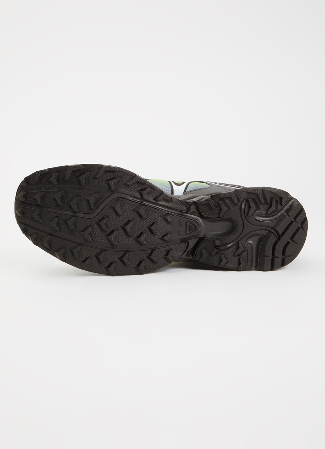 Salomon XT-6 Whisper sneaker met mesh details en logo - detail 3 donkergrijs