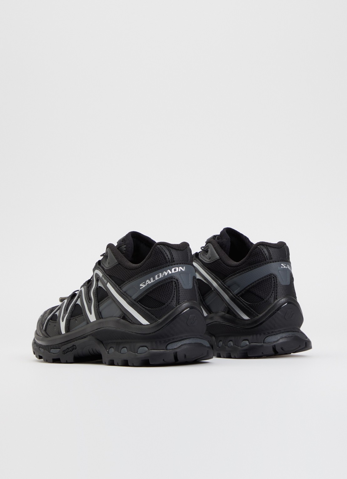 Salomon XT-Quest sneaker met mesh details - achterkant 4 zwart