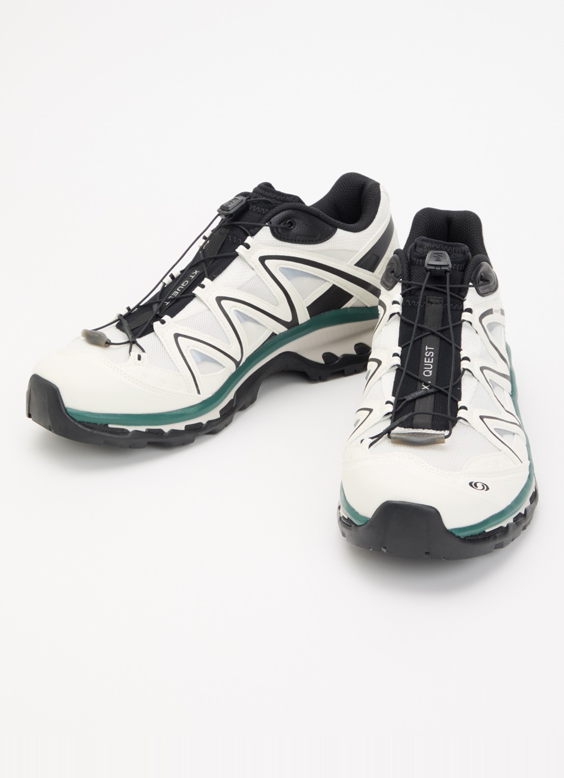 Salomon XT-Quest sneaker met mesh details - detail 2 gebroken wit
