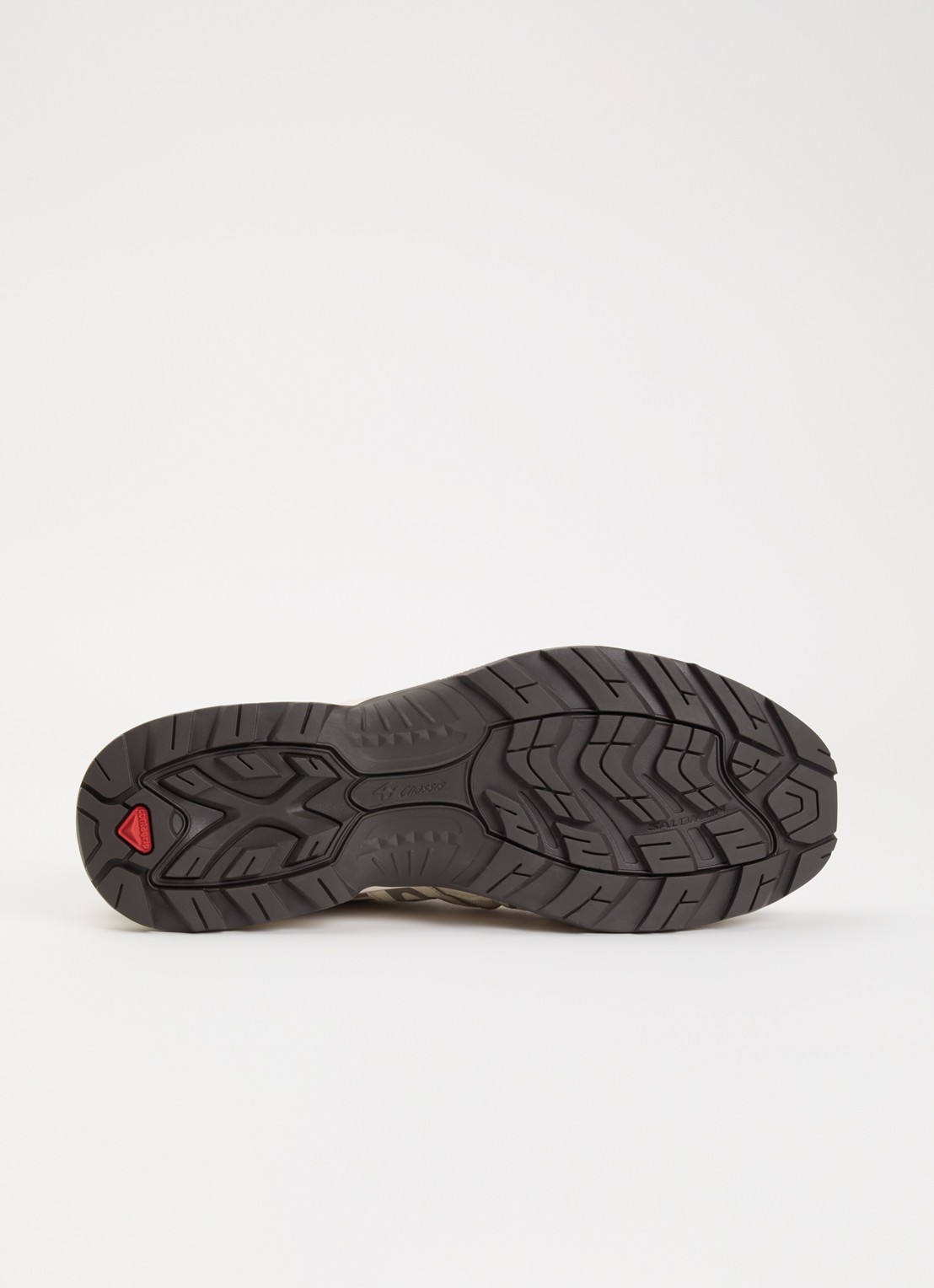 Salomon XT-Quest sneaker van mesh met logo - detail 5 beige