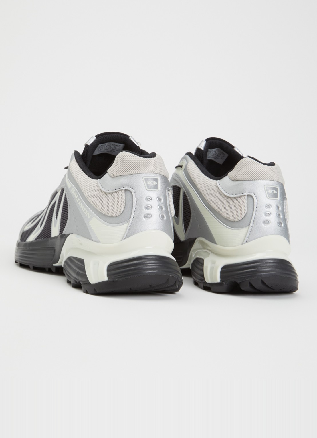 Salomon XT-Whisper sneaker met logo - achterkant zwart