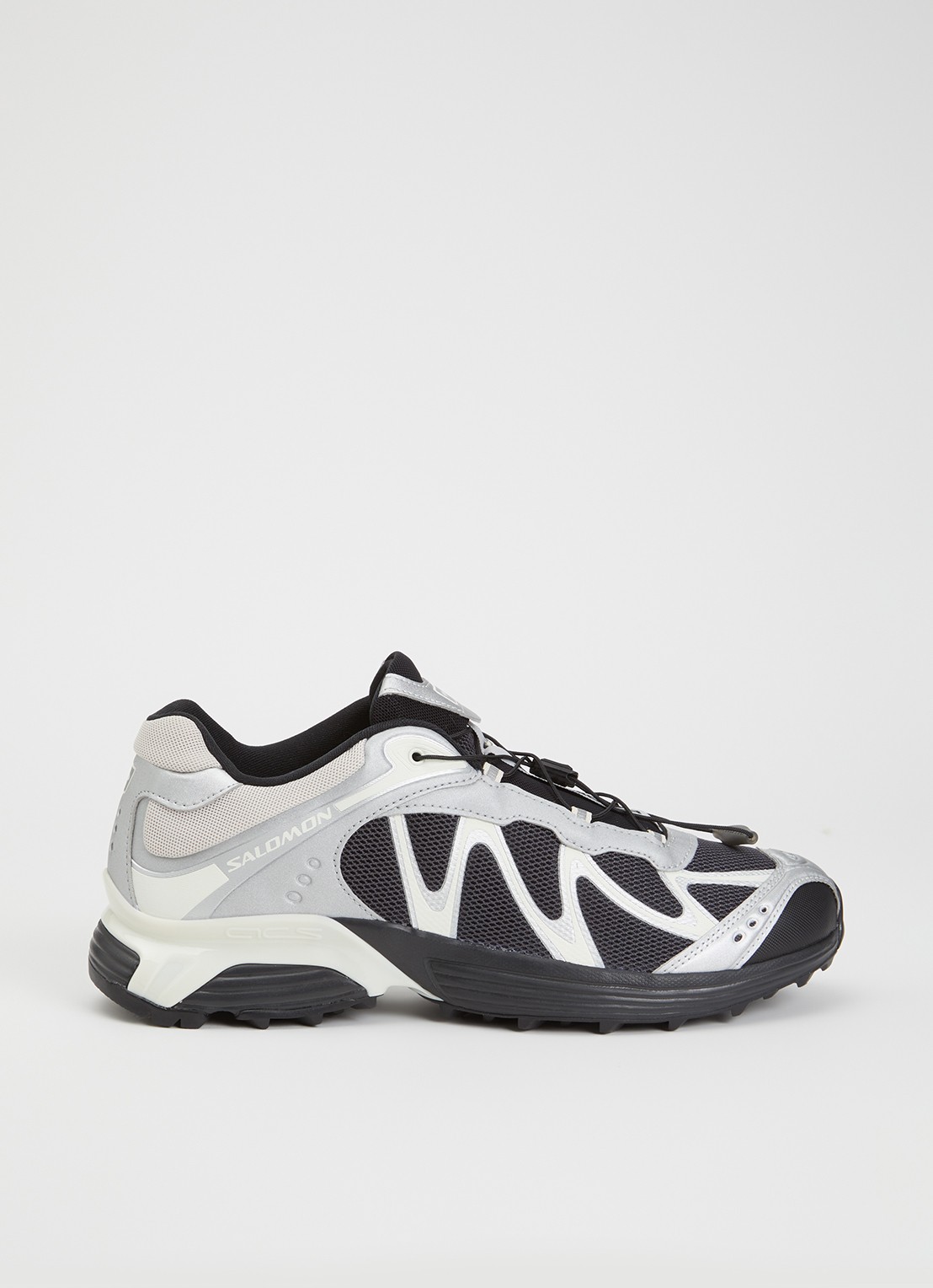 Salomon XT-Whisper sneaker met logo - voorkant 5 zwart