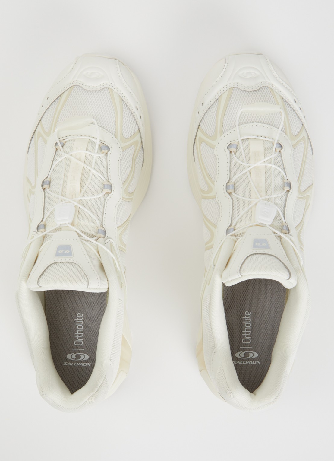Salomon XT-Whisper sneaker met logo - detail 4 ivoor