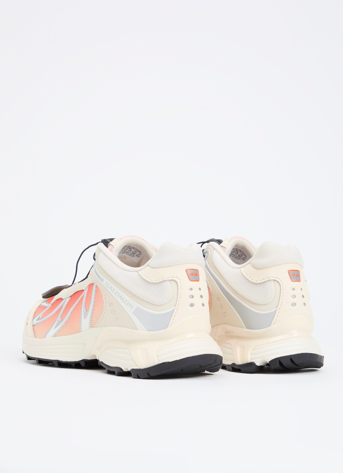 Salomon XT-Whisper sneaker met mesh details - achterkant 9 zalmroze