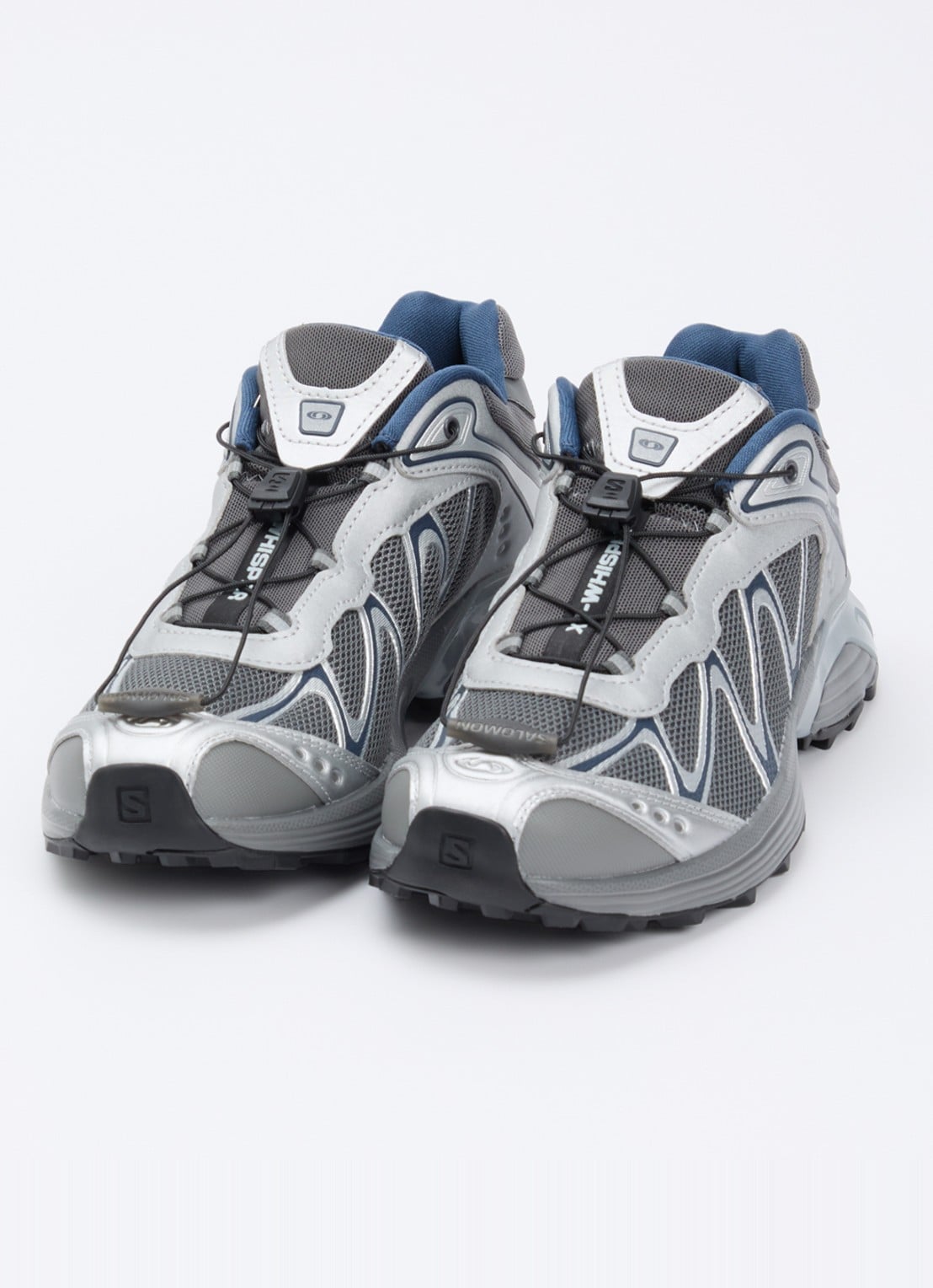 Salomon XT-Whisper sneaker met mesh details - detail 2 grijs