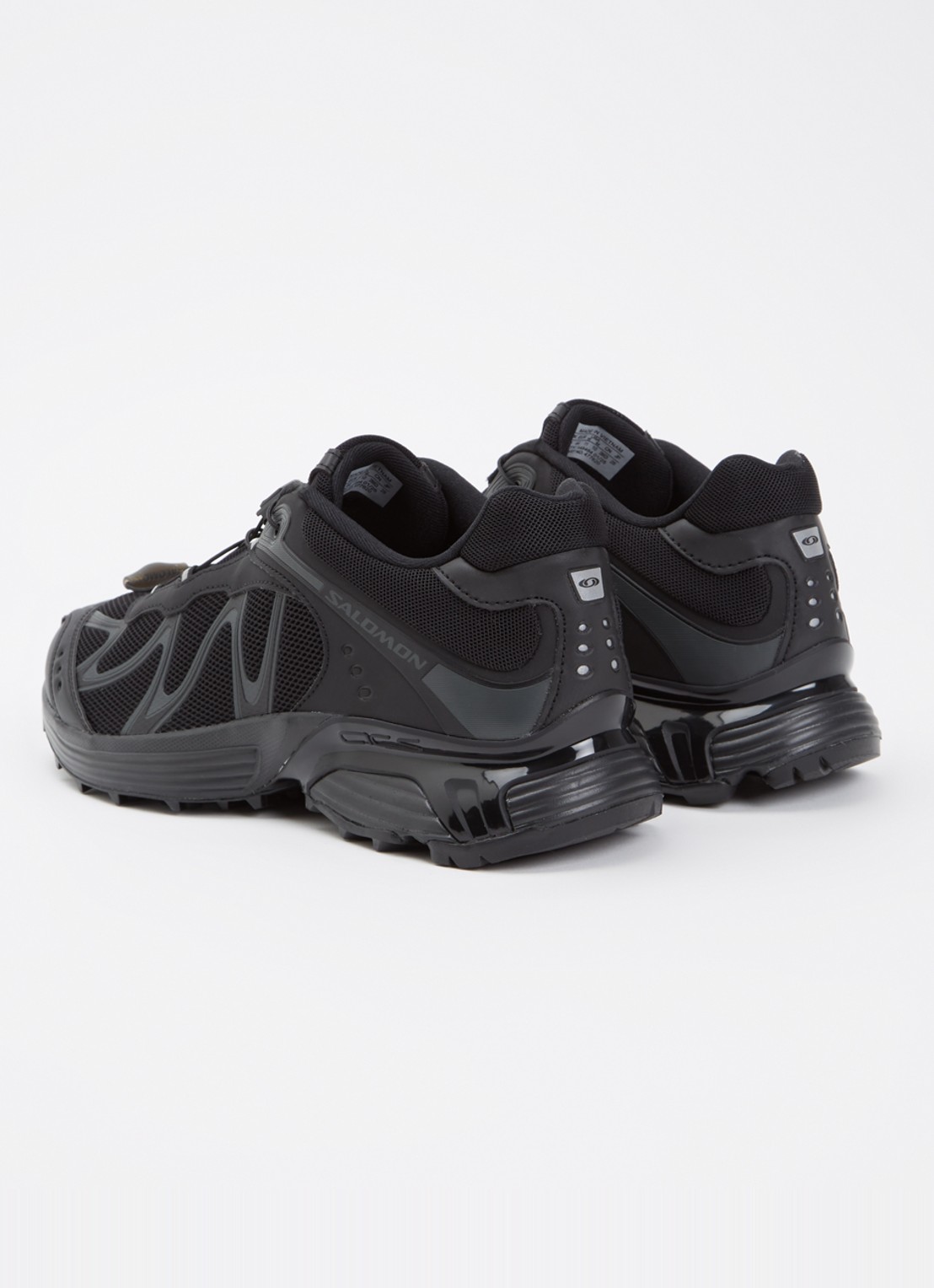 Salomon XT-Whisper sneaker met mesh details - achterkant 5 zwart