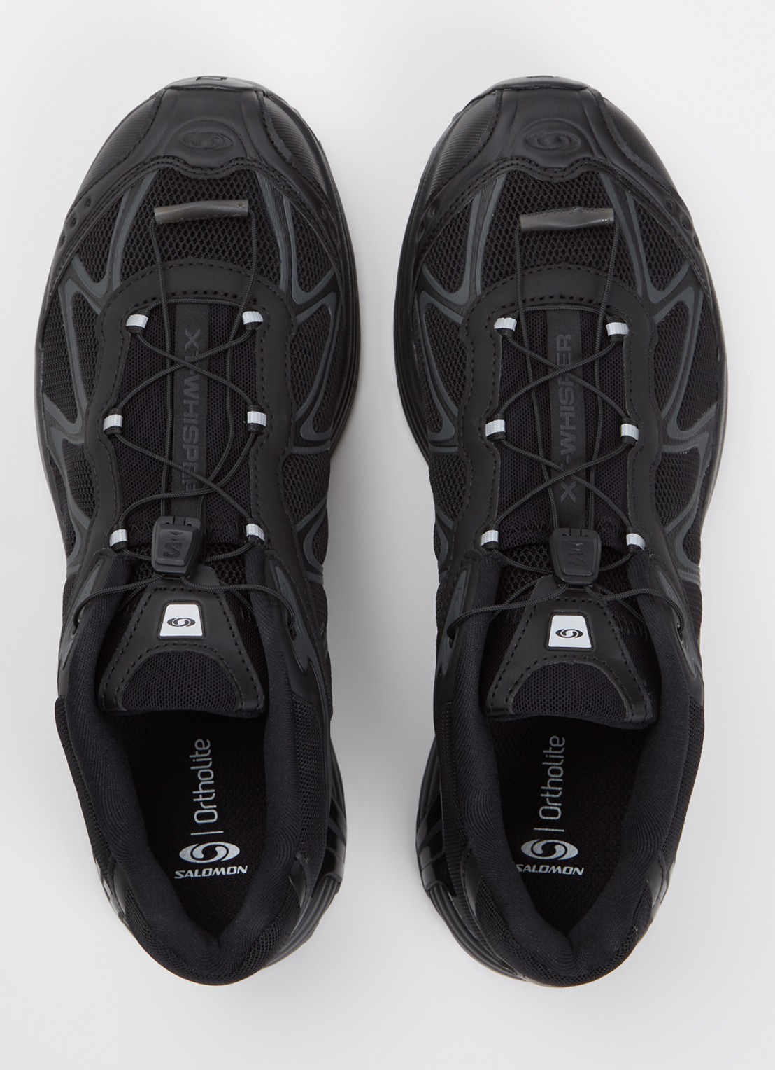 Salomon XT-Whisper sneaker met mesh details - detail 3 zwart