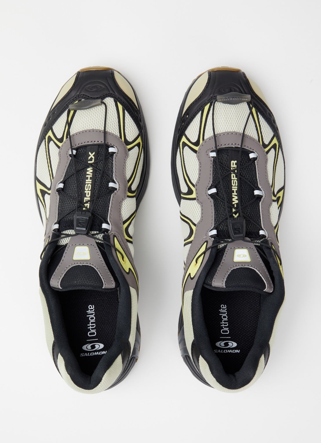 Salomon XT-Whisper sneaker met mesh details - detail 2 lichtgroen