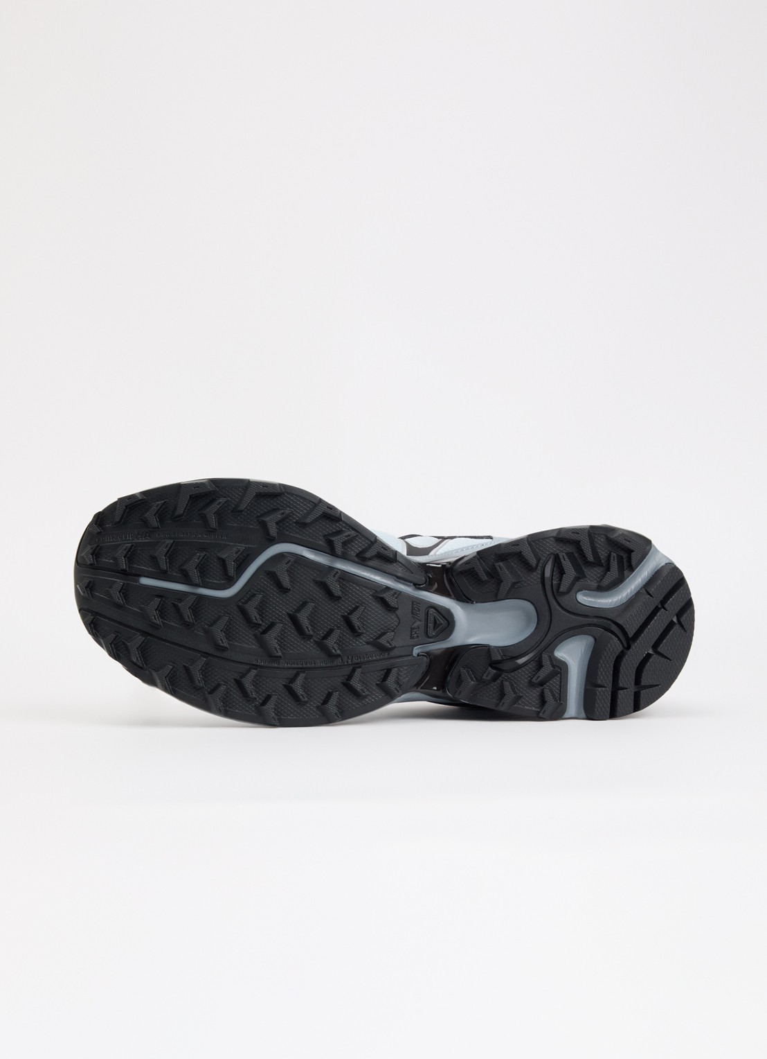 Salomon XT-Whisper sneaker van mesh met metallic details - detail 3 grijs