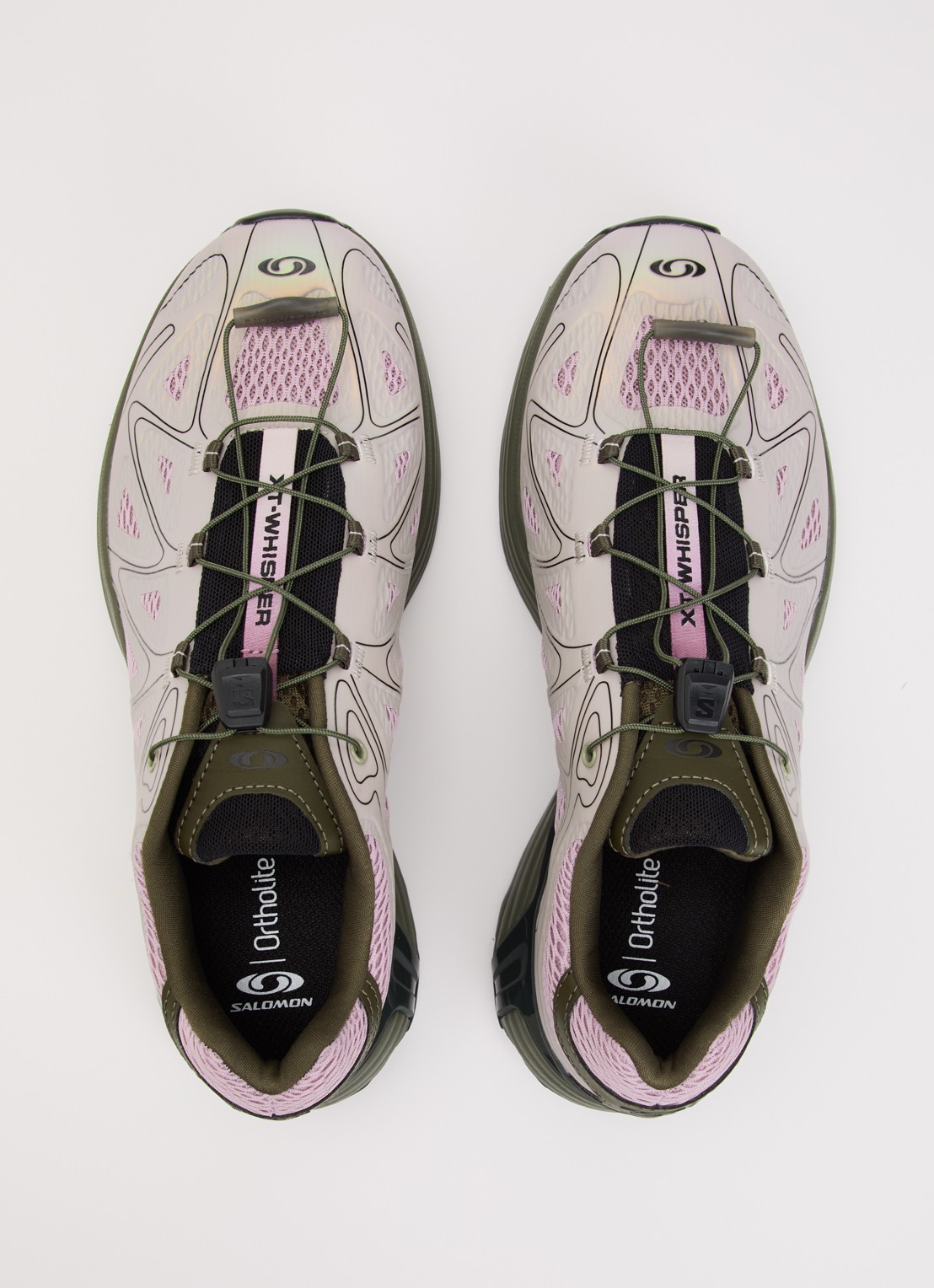 Salomon XT-Whisper Void sneaker met mesh details - detail 2 lila
