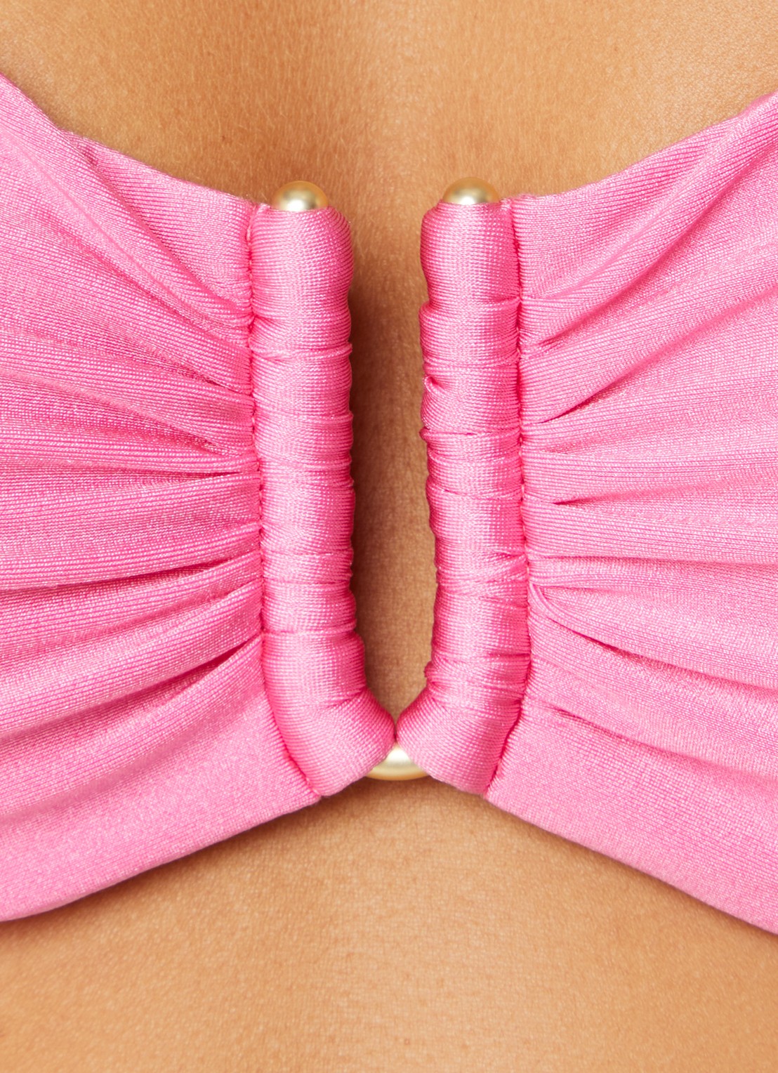 Sam Friday Aruba bandeau bikinitop met uitneembare padding  - detail 5 roze