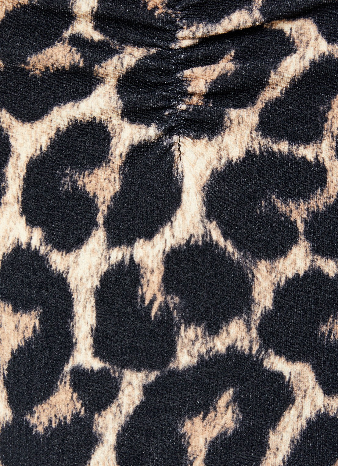Sam Friday Keanu badpak met panterprint - detail 4 zand