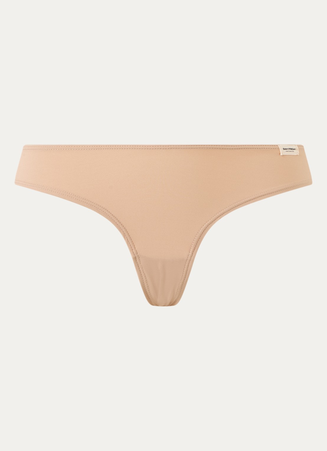 Sam Friday Liv hipster met logo - voorkant beige