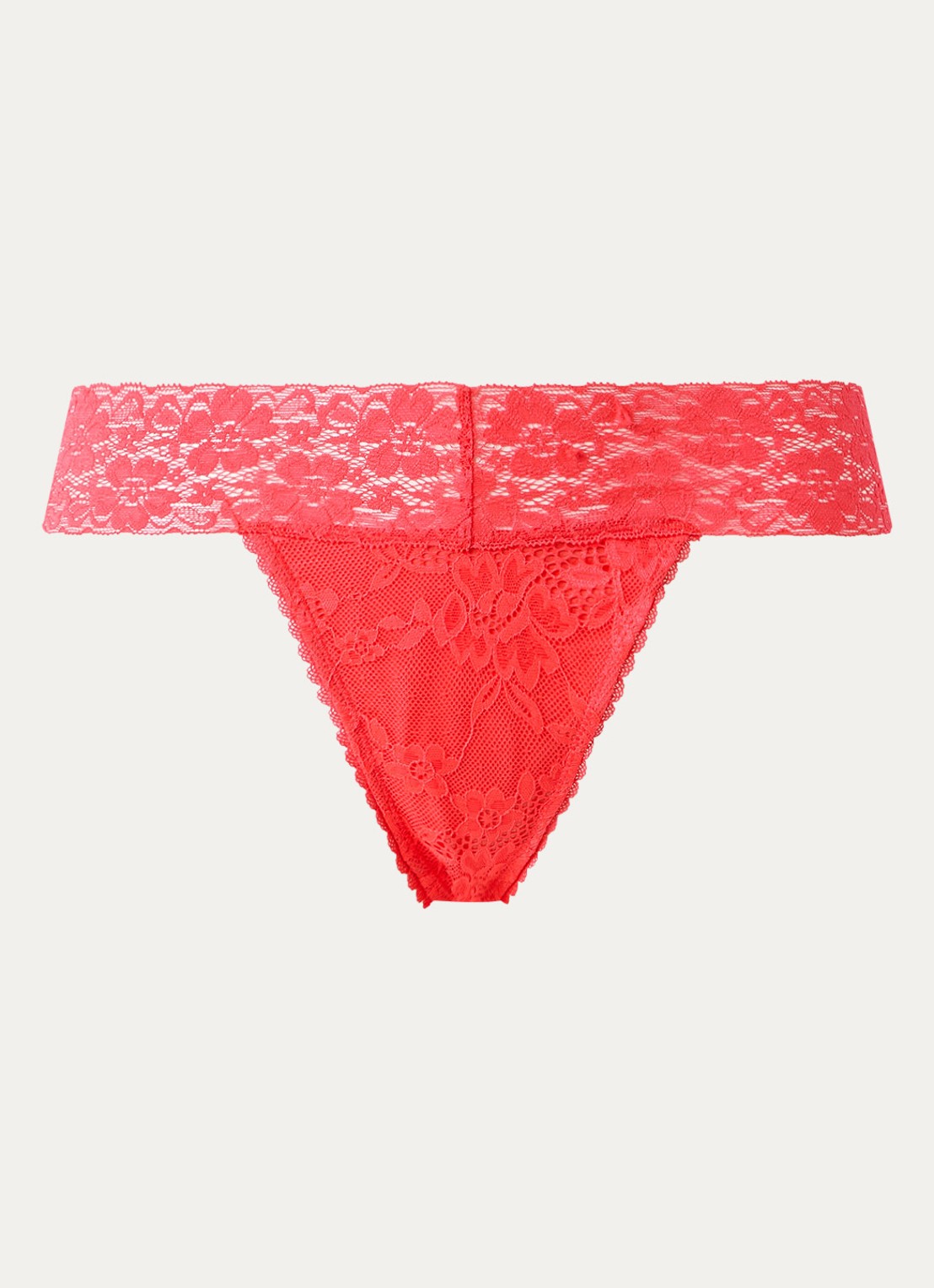 Sam Friday Pam string van kant - voorkant rood