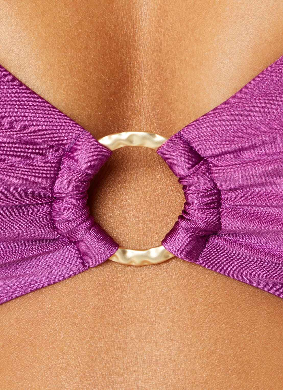 Sam Friday Swash bralette bikinitop met uitneembare vulling  - detail 4 paars