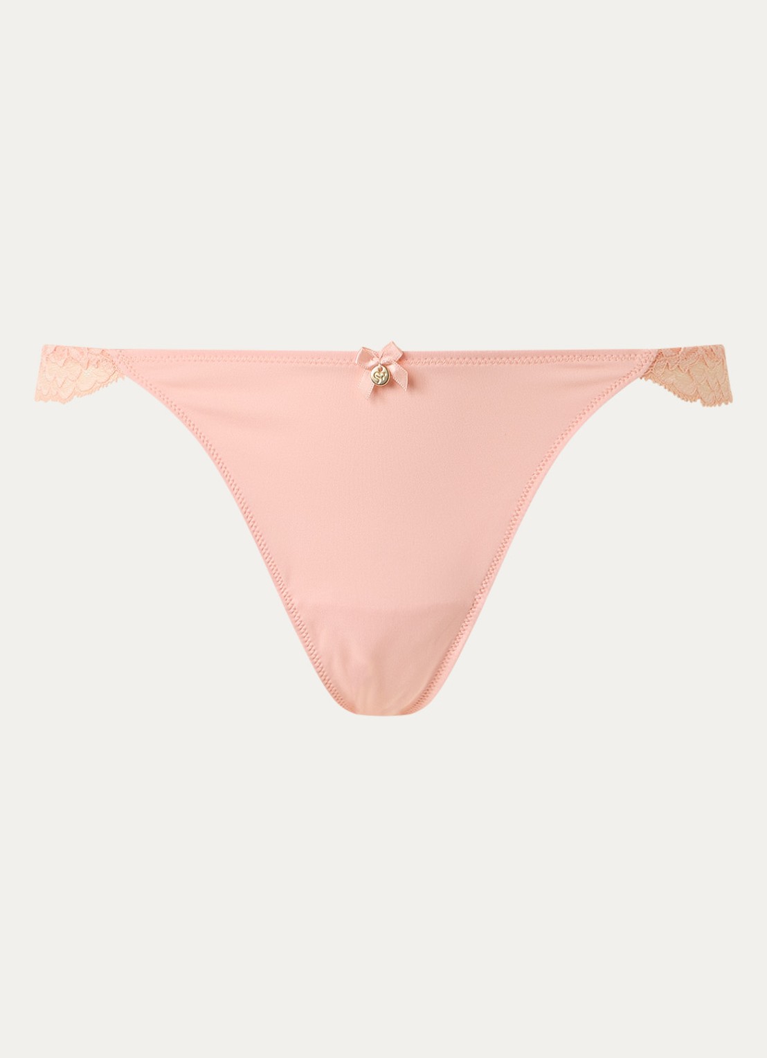 Sam Friday Tia string van kant - voorkant 4 roze
