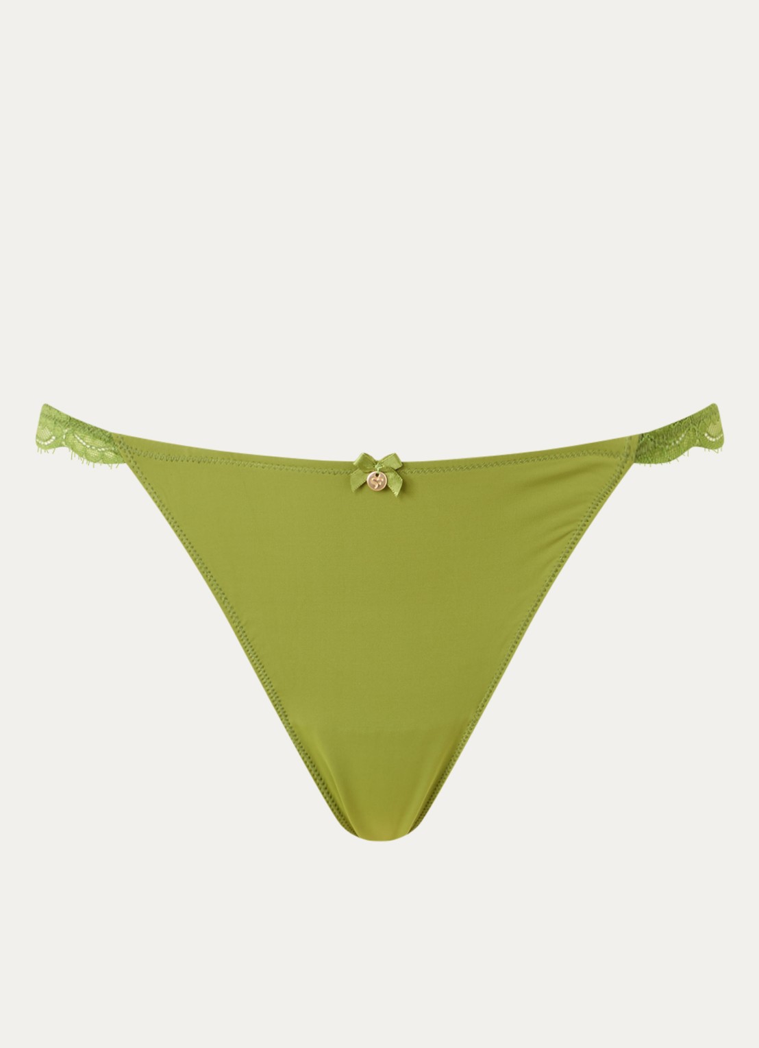 Sam Friday Tia string van kant - voorkant groen