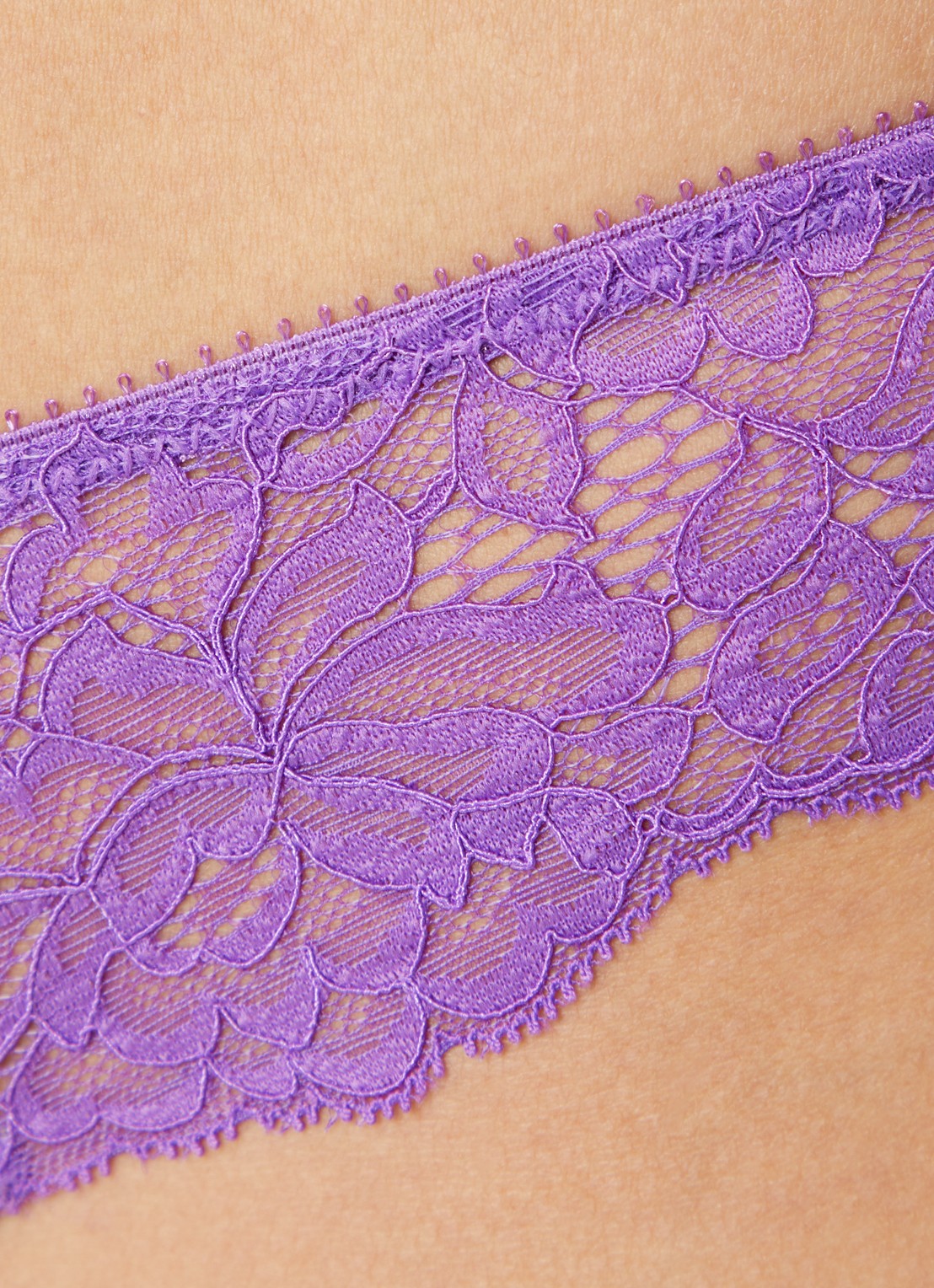 Sam Friday Vida tanga met kant - detail 3 violet