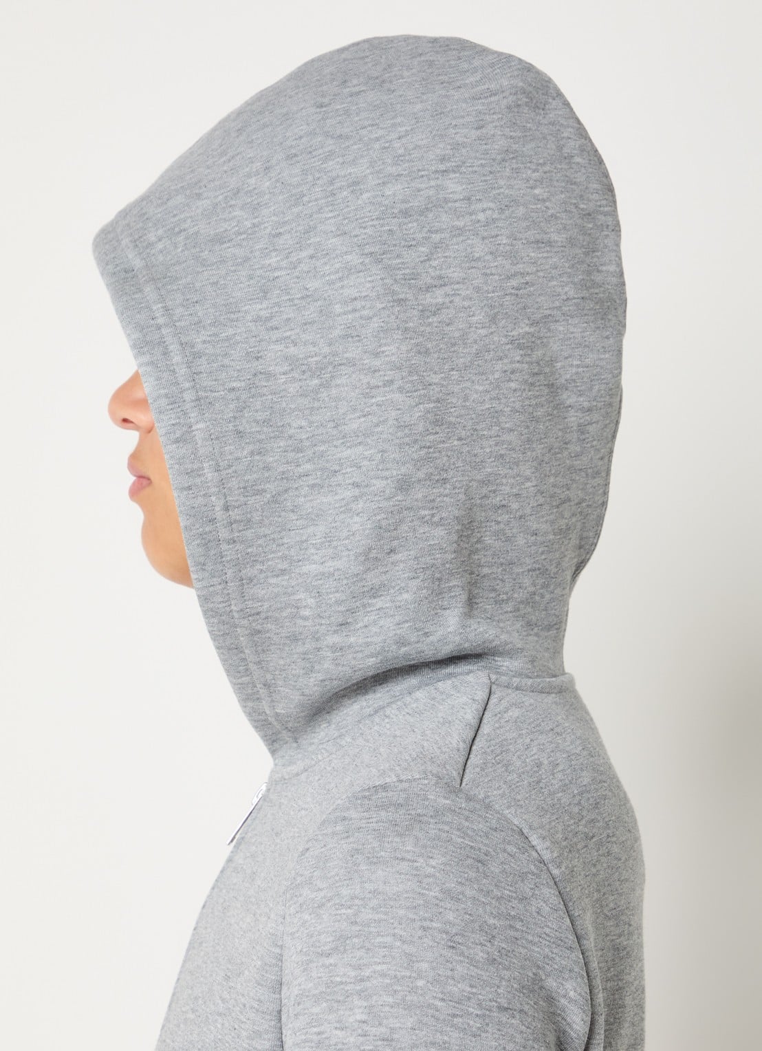 SAMSØE SAMSØE Saalice sweatvest met steekzakken - detail 2 grijsmele
