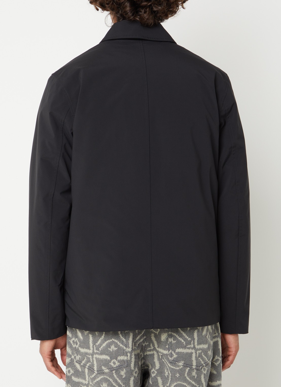 SAMSØE SAMSØE Sabo softshell jack met uitneembare binnenjas - achterkant 2 zwart