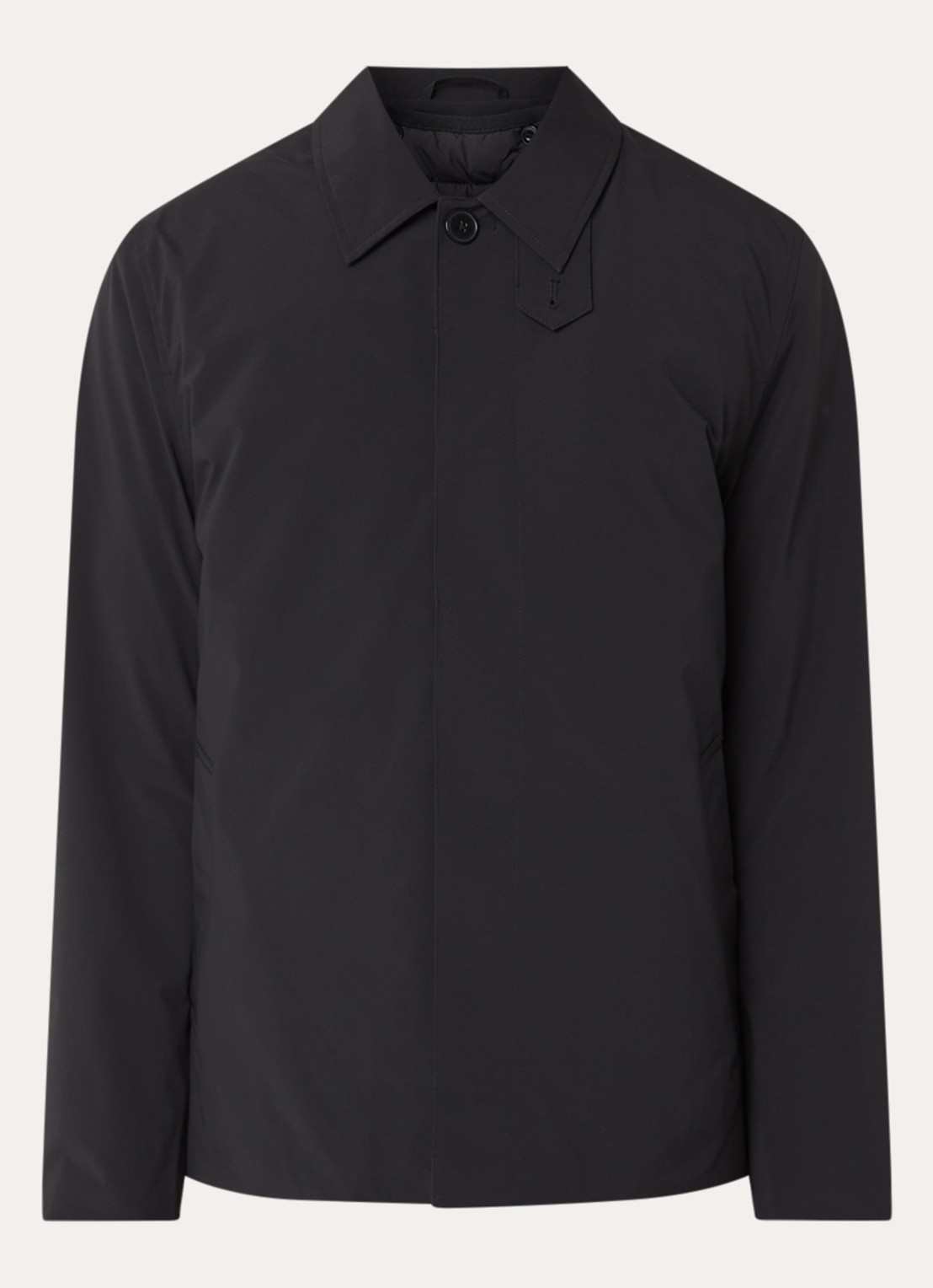SAMSØE SAMSØE Sabo softshell jack met uitneembare binnenjas - voorkant 3 zwart
