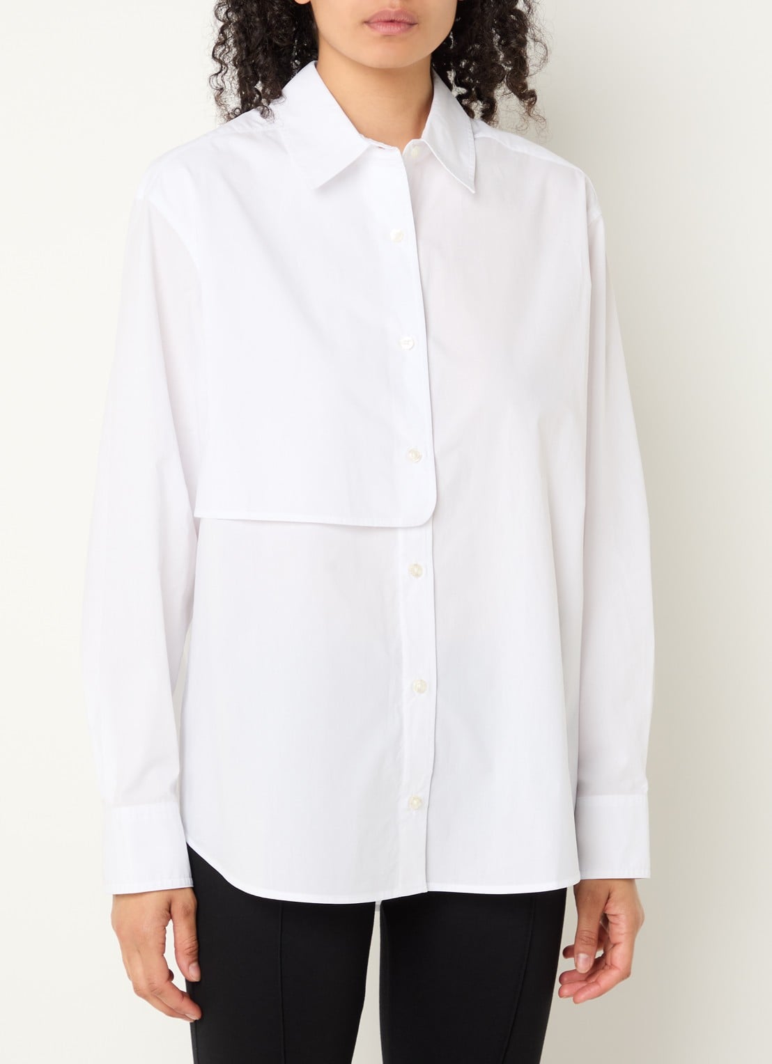 SAMSØE SAMSØE Salovani blouse - detail 4 wit