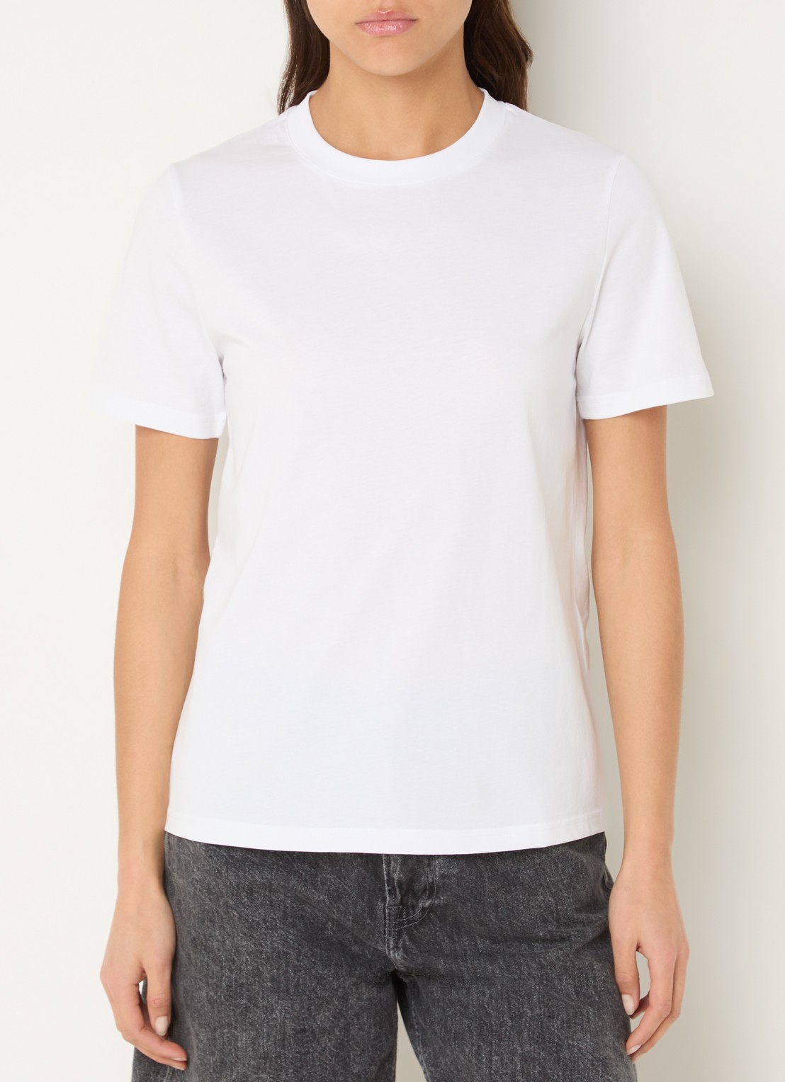 SAMSØE SAMSØE Sasade T-shirt  - detail 4 wit