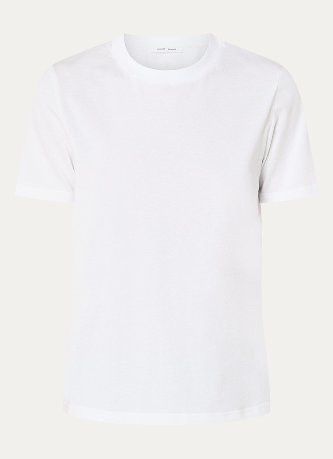 SAMSØE SAMSØE Sasade T-shirt  - voorkant 2 wit