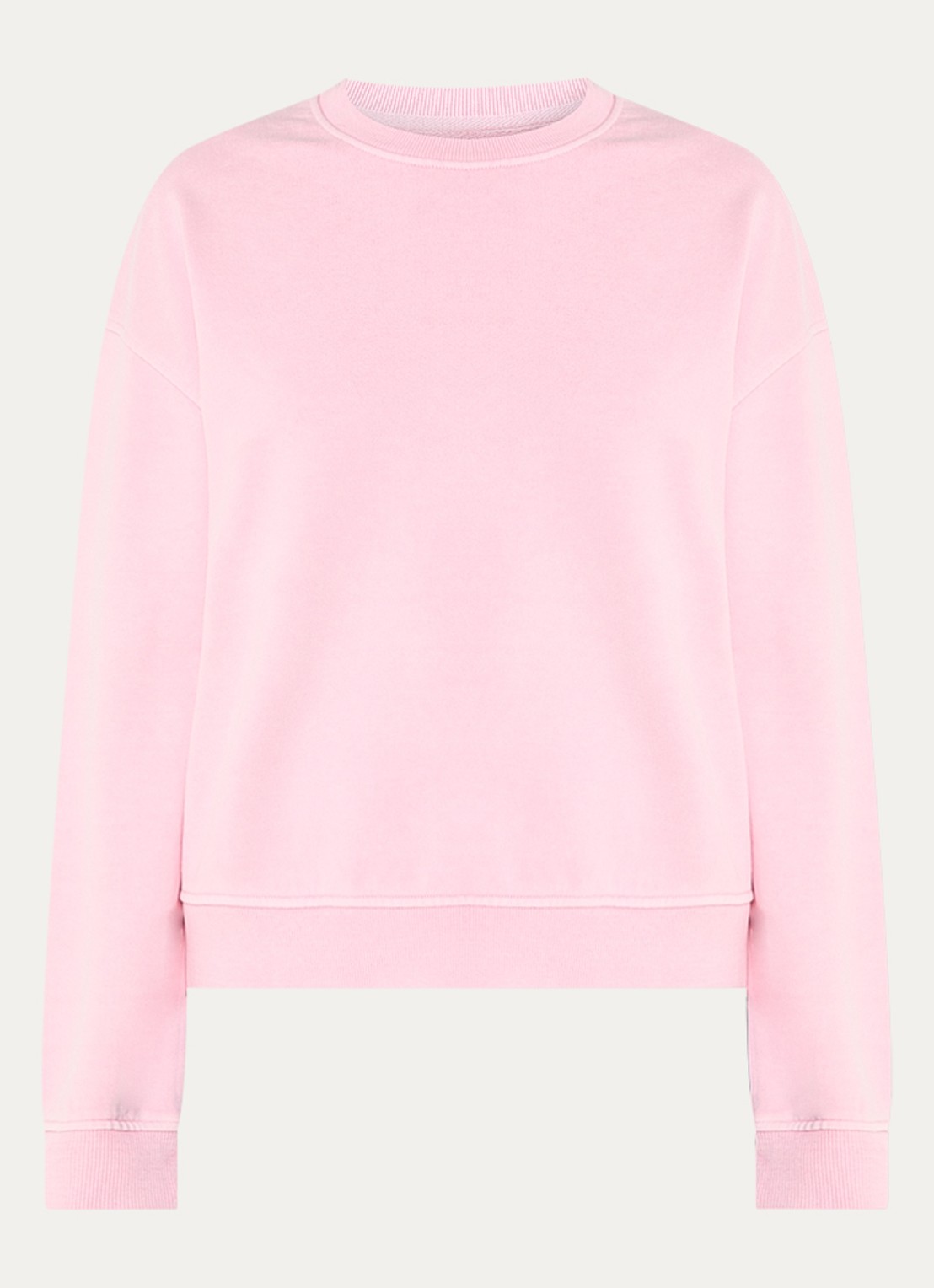 SAMSØE SAMSØE Savan sweater met ronde hals - voorkant 3 roze