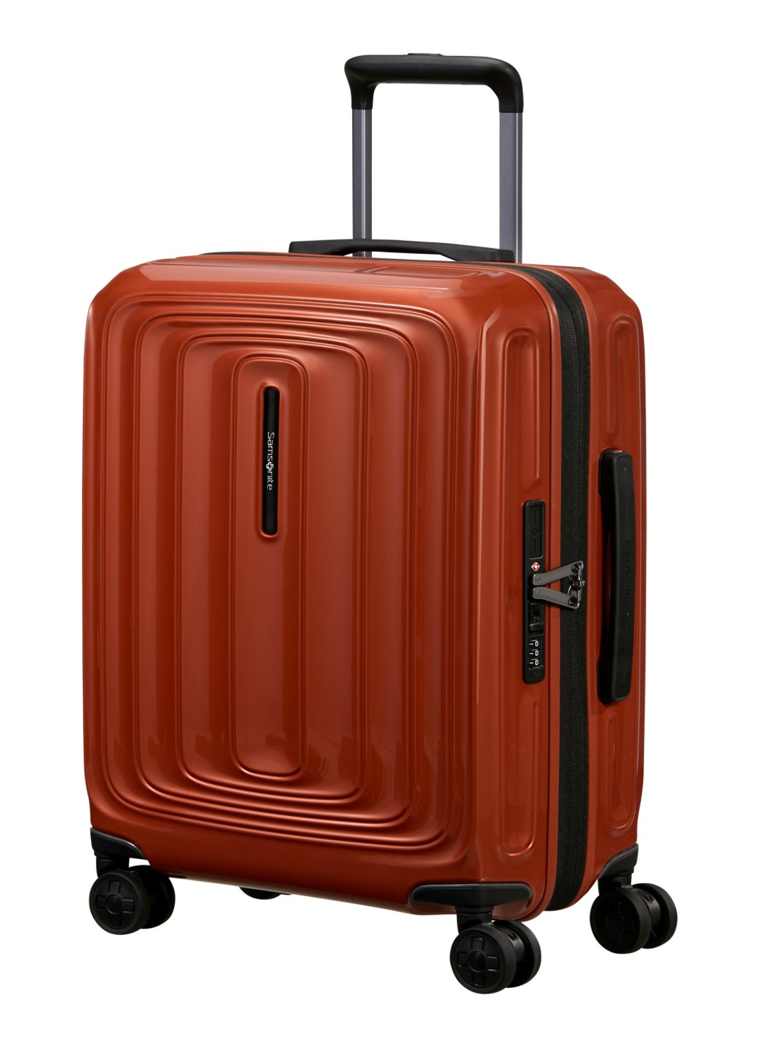 Samsonite 2Wander spinner 55 cm - voorkant 2 roodbruin