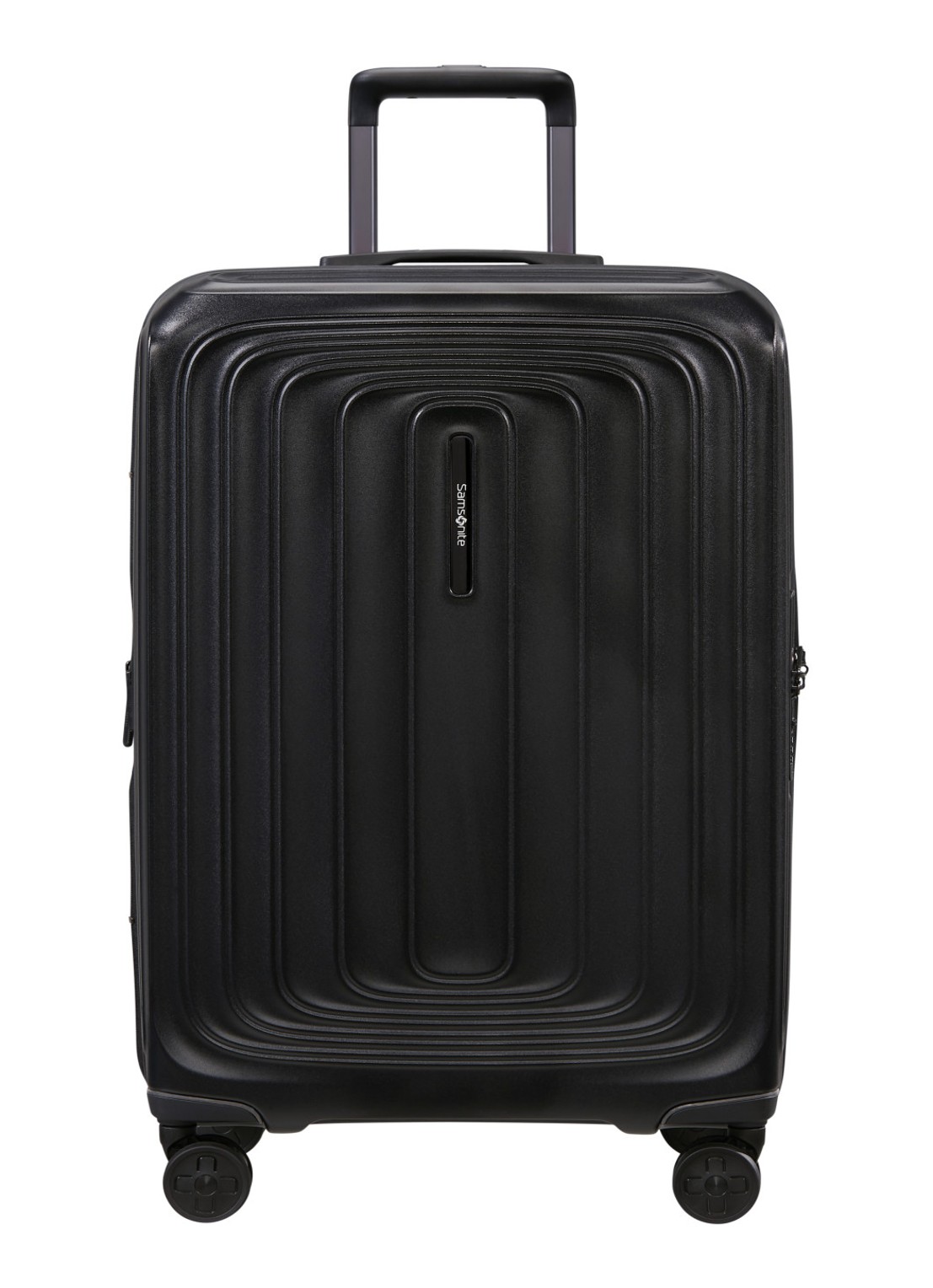 Samsonite 2Wander vergrootbare spinner 69 cm - voorkant 3 zwart