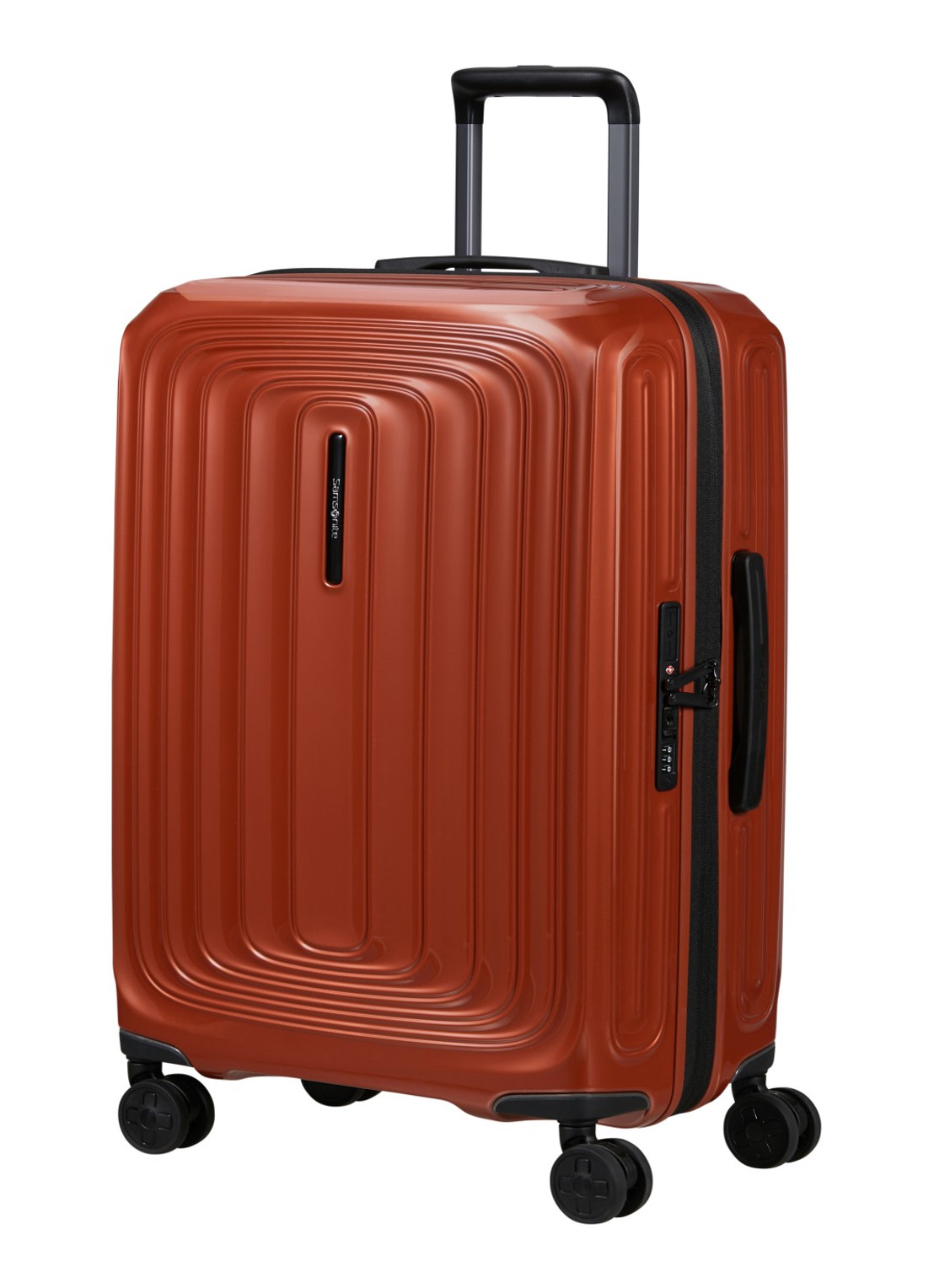 Samsonite 2Wander vergrootbare spinner 69 cm - voorkant 2 roodbruin