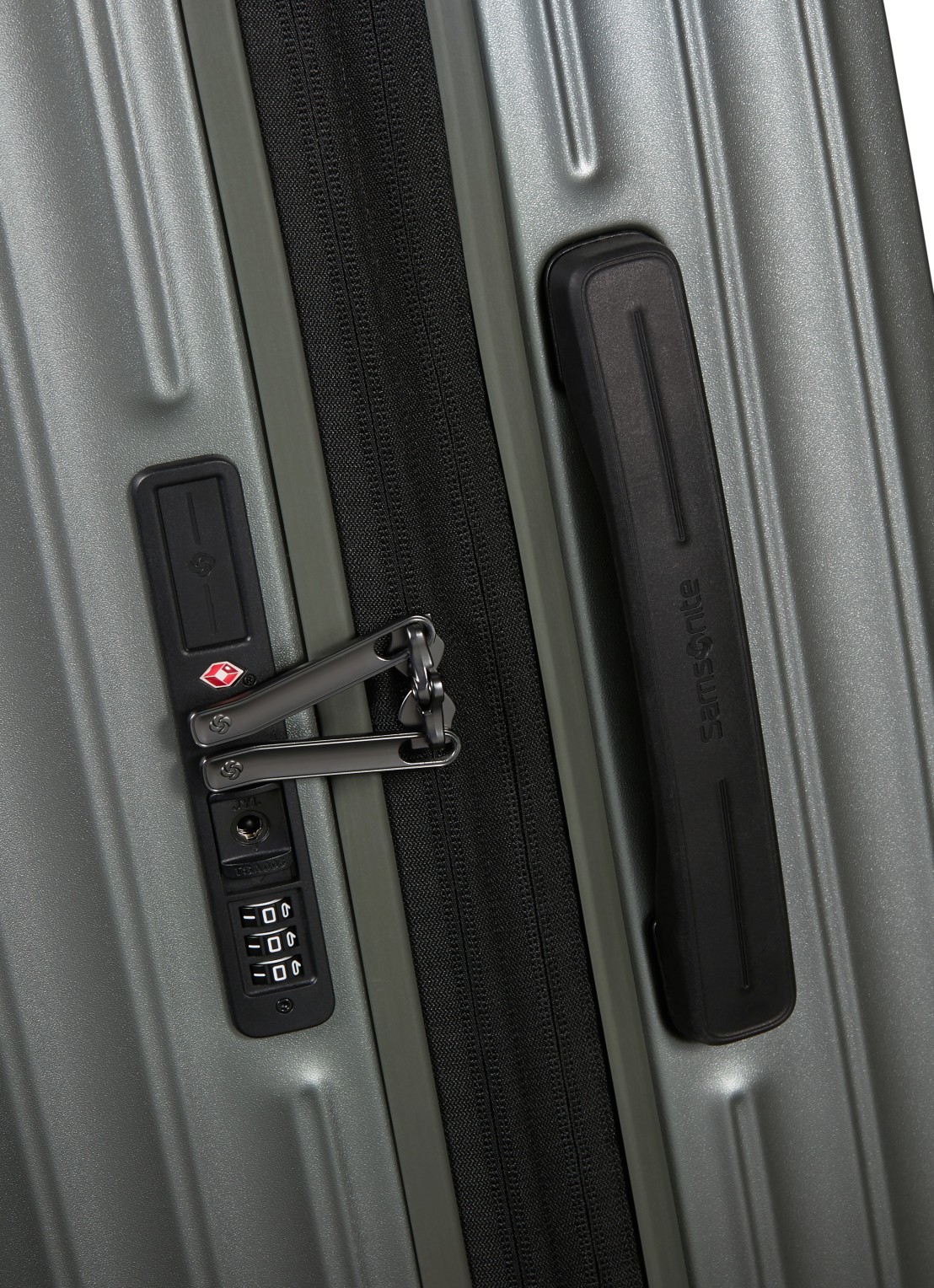 Samsonite 2Wander vergrootbare spinner 69 cm - detail olijfgroen
