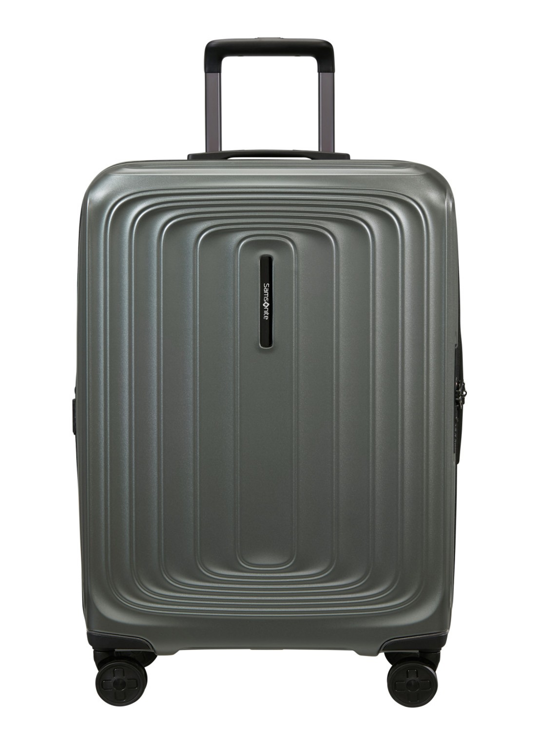 Samsonite 2Wander vergrootbare spinner 69 cm - voorkant 3 olijfgroen