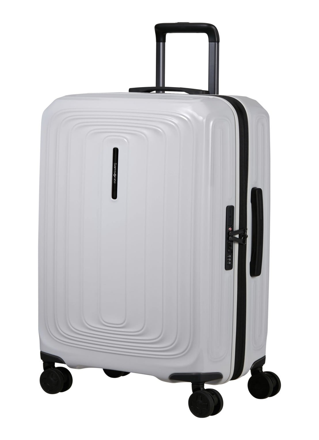 Samsonite 2Wander vergrootbare spinner 69 cm - voorkant 3 lichtgrijs