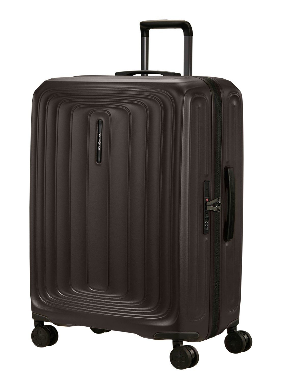 Samsonite 2Wander vergrootbare spinner 75 cm - voorkant 3 bruin