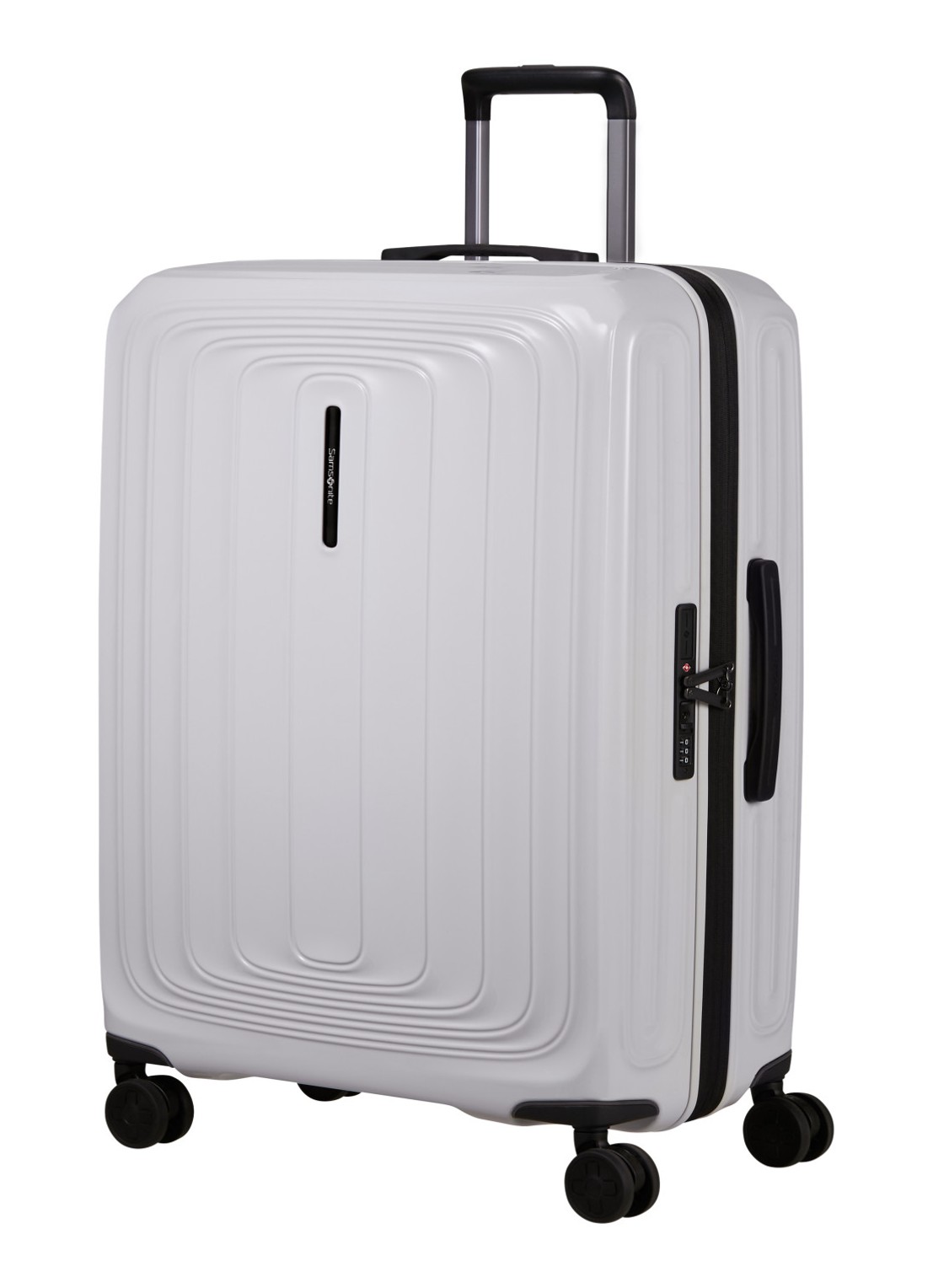 Samsonite 2Wander vergrootbare spinner 75 cm - voorkant 2 lichtgrijs