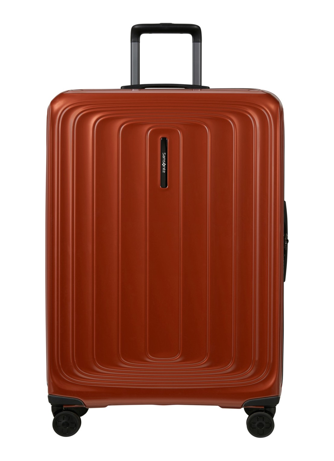 Samsonite 2Wander vergrootbare spinner 81 cm - voorkant 5 roodbruin