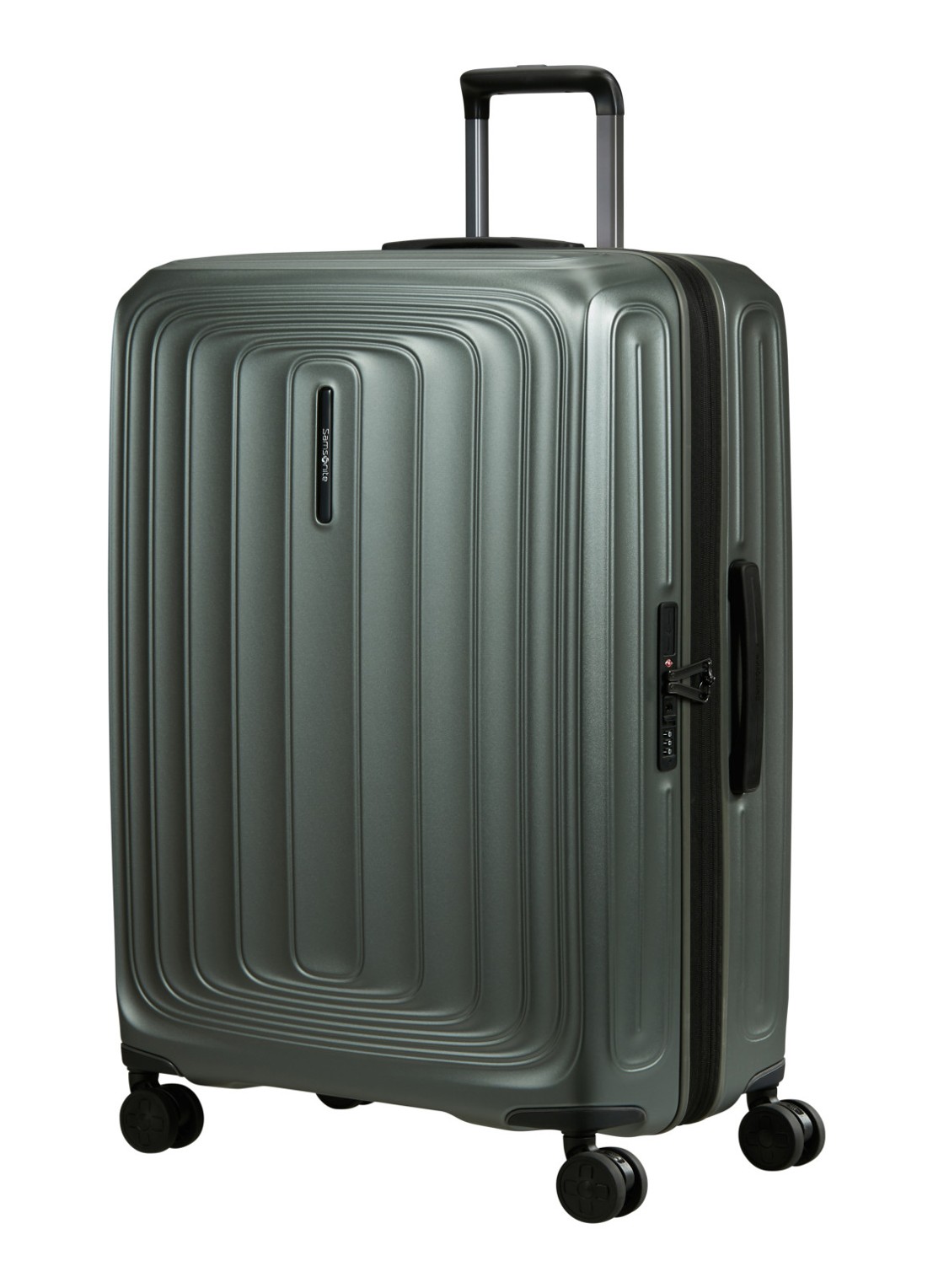 Samsonite 2Wander vergrootbare spinner 81 cm - achterkant 3 lindegroen