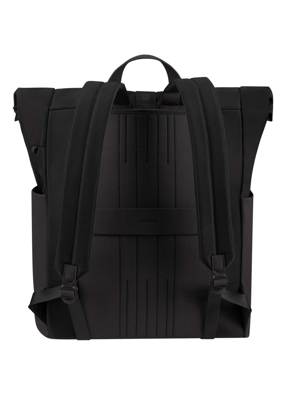 Samsonite 4Pack rolltop rugzak met 15,6 inch laptopvak - achterkant 3 zwart