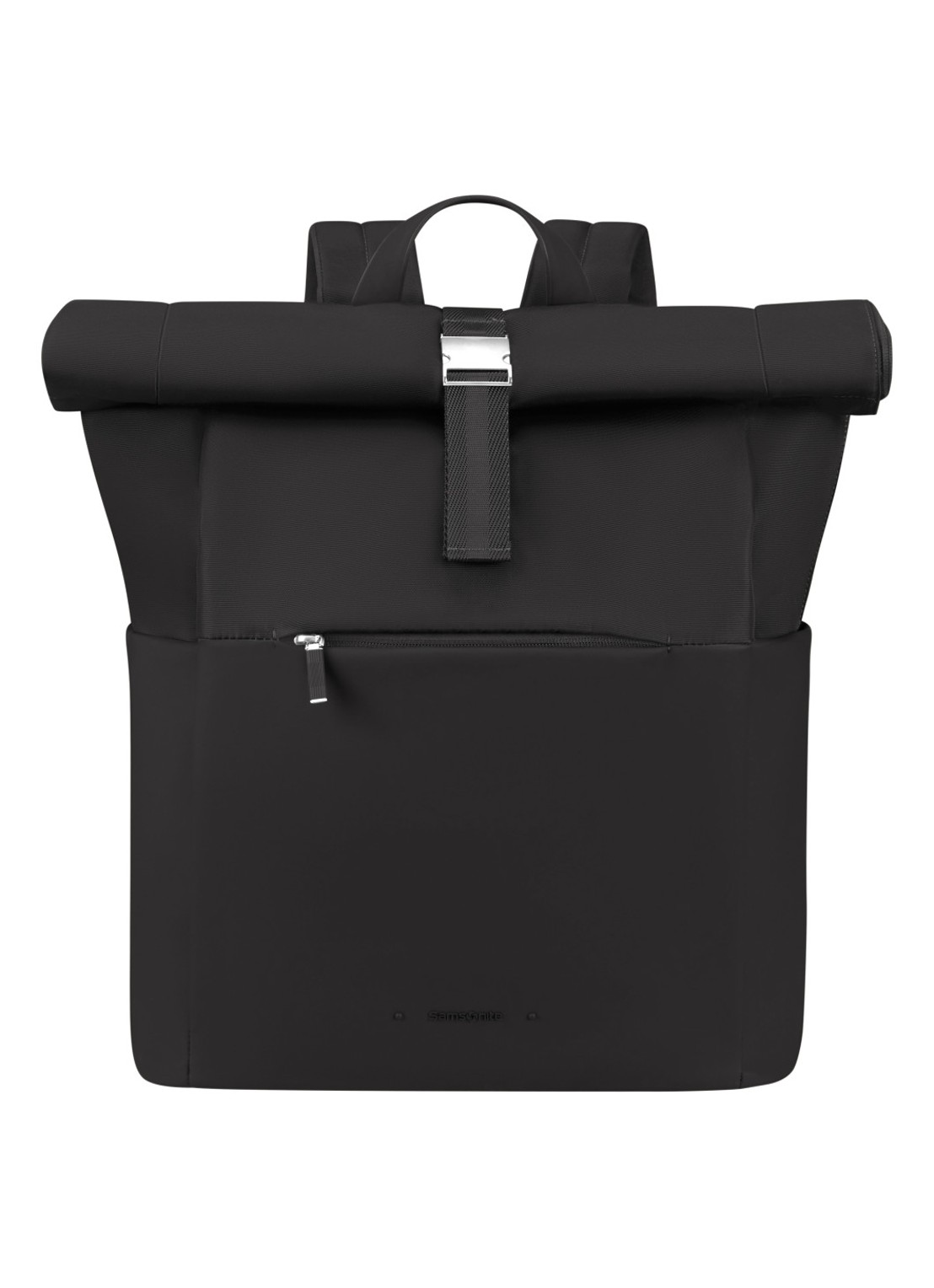 Samsonite 4Pack rolltop rugzak met 15,6 inch laptopvak - voorkant zwart