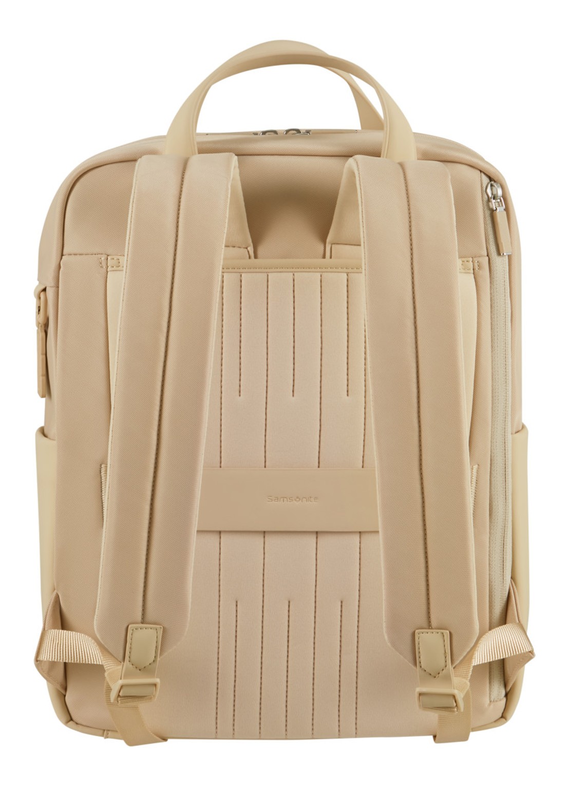 Samsonite 4Pack rugzak met 14 inch laptopvak - achterkant beige