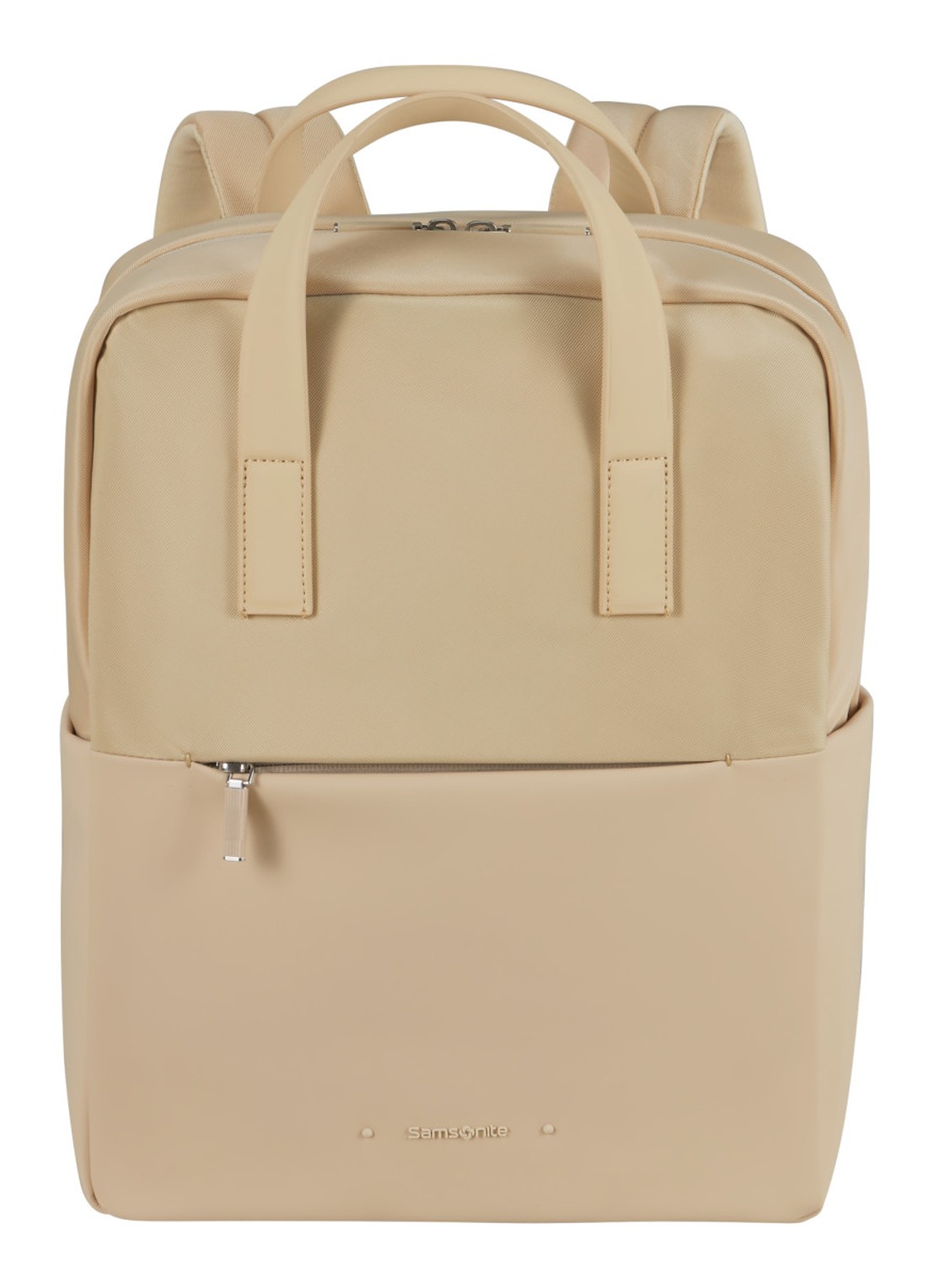 Samsonite 4Pack rugzak met 14 inch laptopvak - voorkant 2 beige