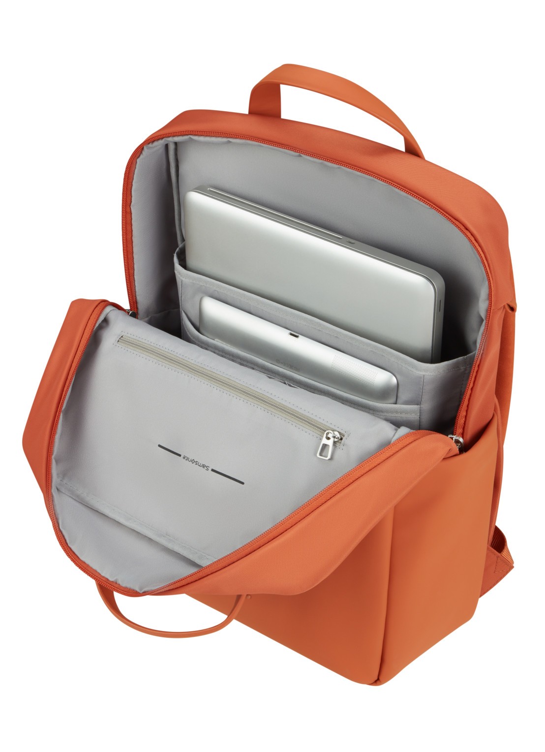 Samsonite 4Pack rugzak met 15,6 inch laptopvak - detail oranje