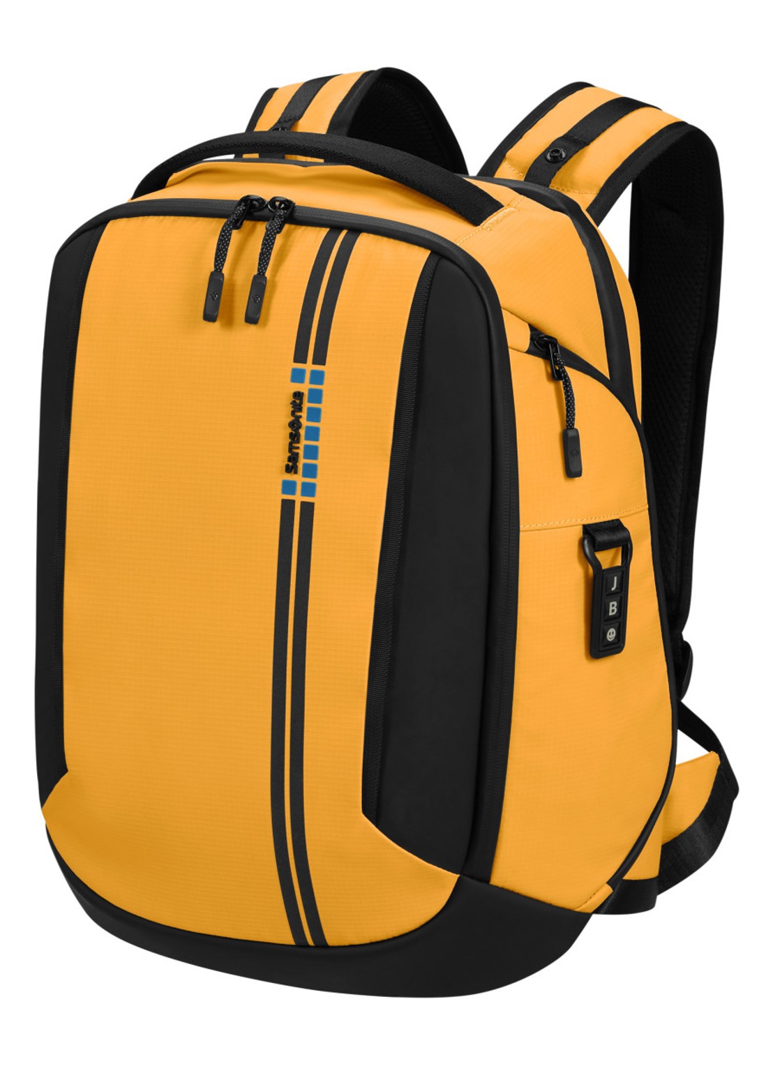 Samsonite Active Road rugzak - voorkant 3 geel