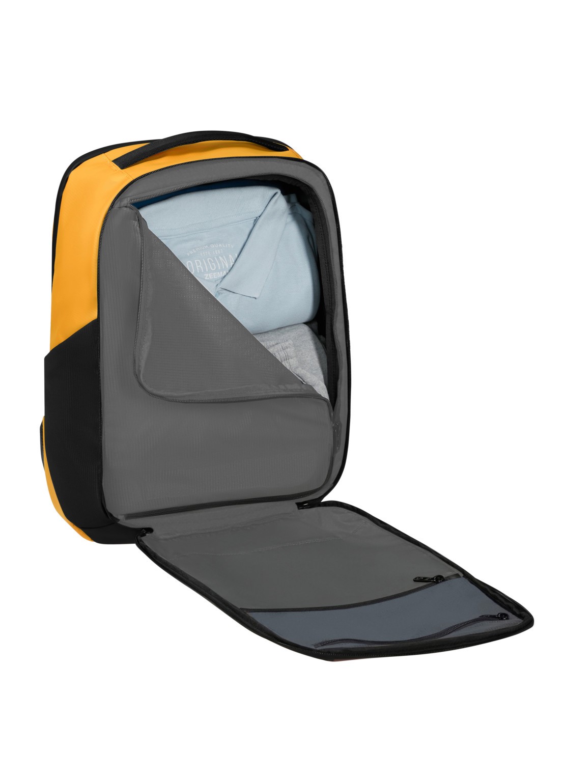 Samsonite Active Road rugzak - achterkant 4 geel