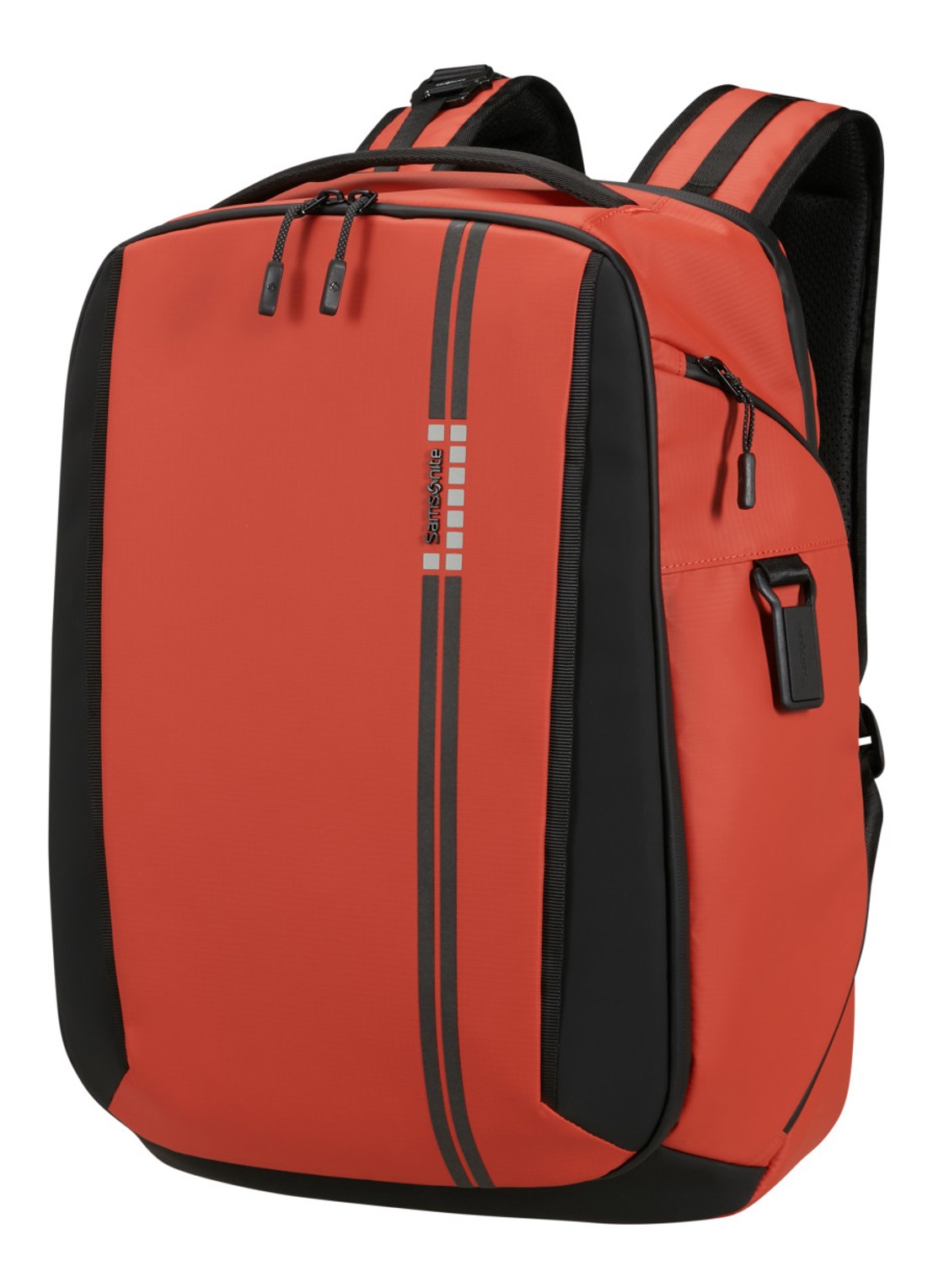Samsonite Active Road rugzak - voorkant 2 oranjerood