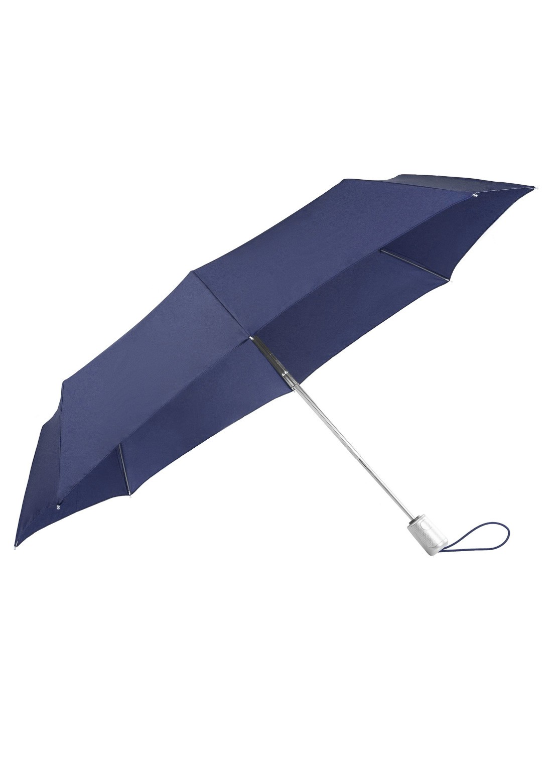 Samsonite Alu Drop S paraplu 28,5 x 98 cm - voorkant donkerblauw