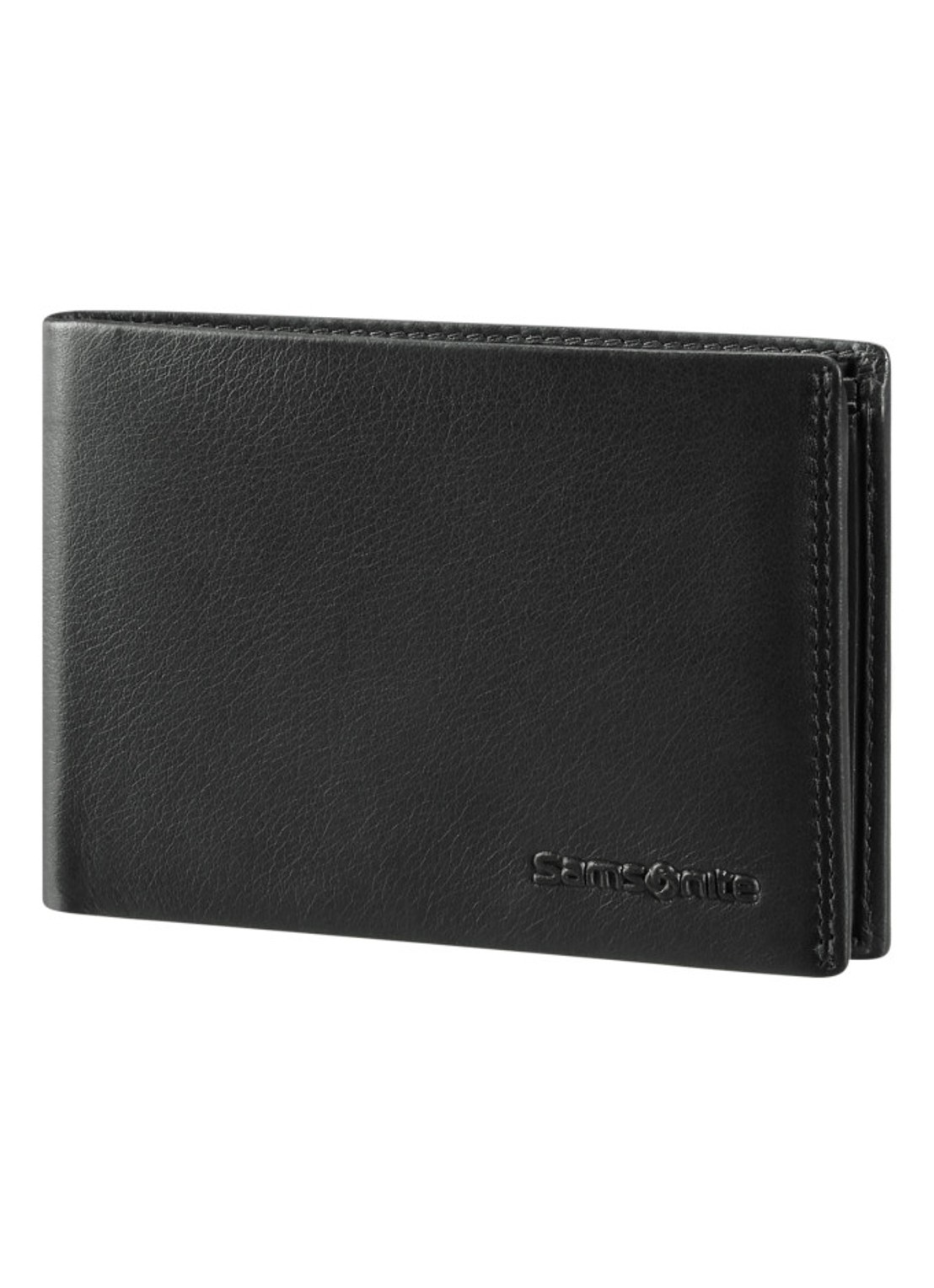 Samsonite Attack 2 SLG portemonnee van leer - detail 4 zwart